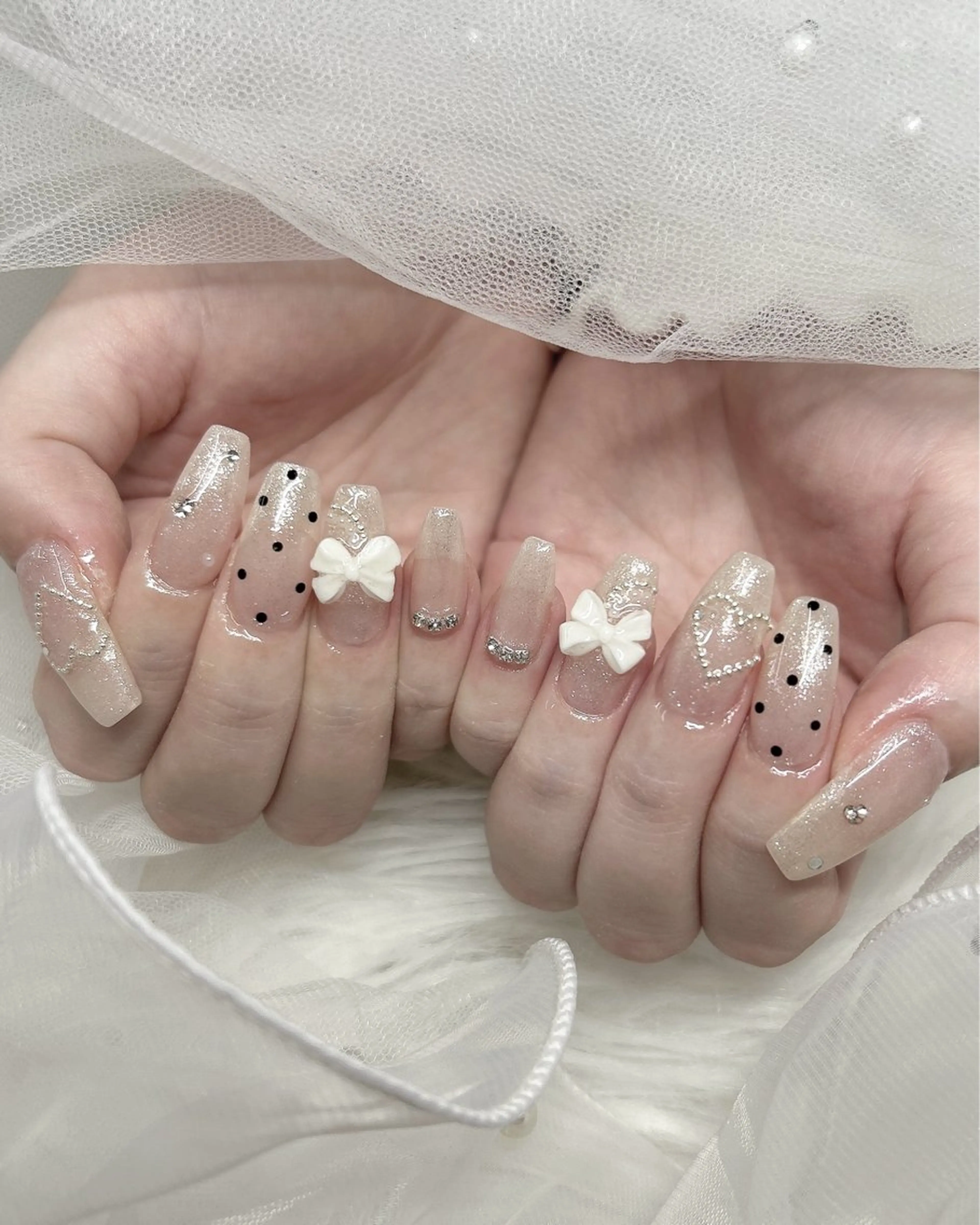 ネイル ガーリー 新宿nail 🍀中山のネイルデザイン