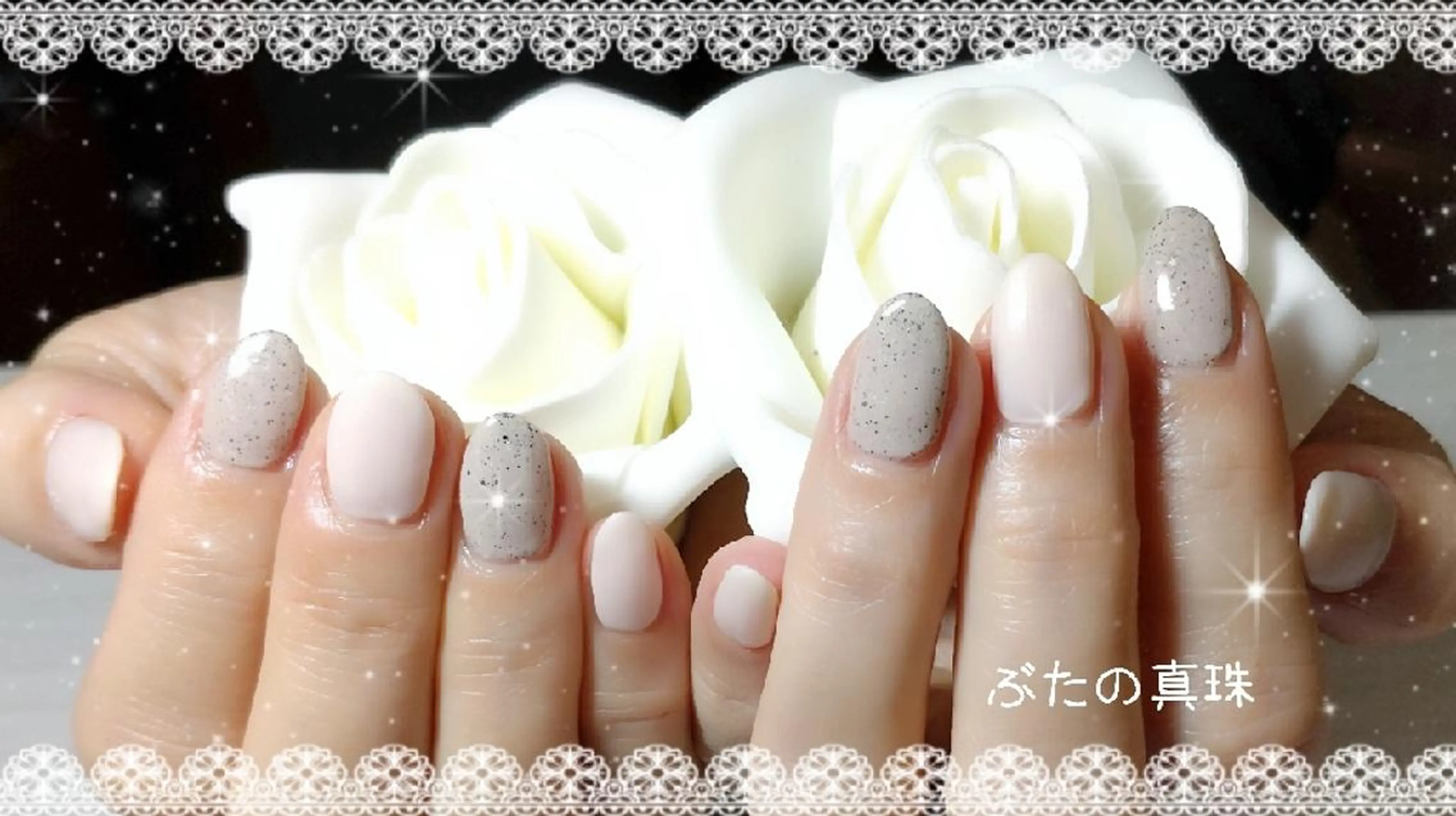 ネイル ワンカラーネイル ハンドネイル 林 珠里のネイルデザイン