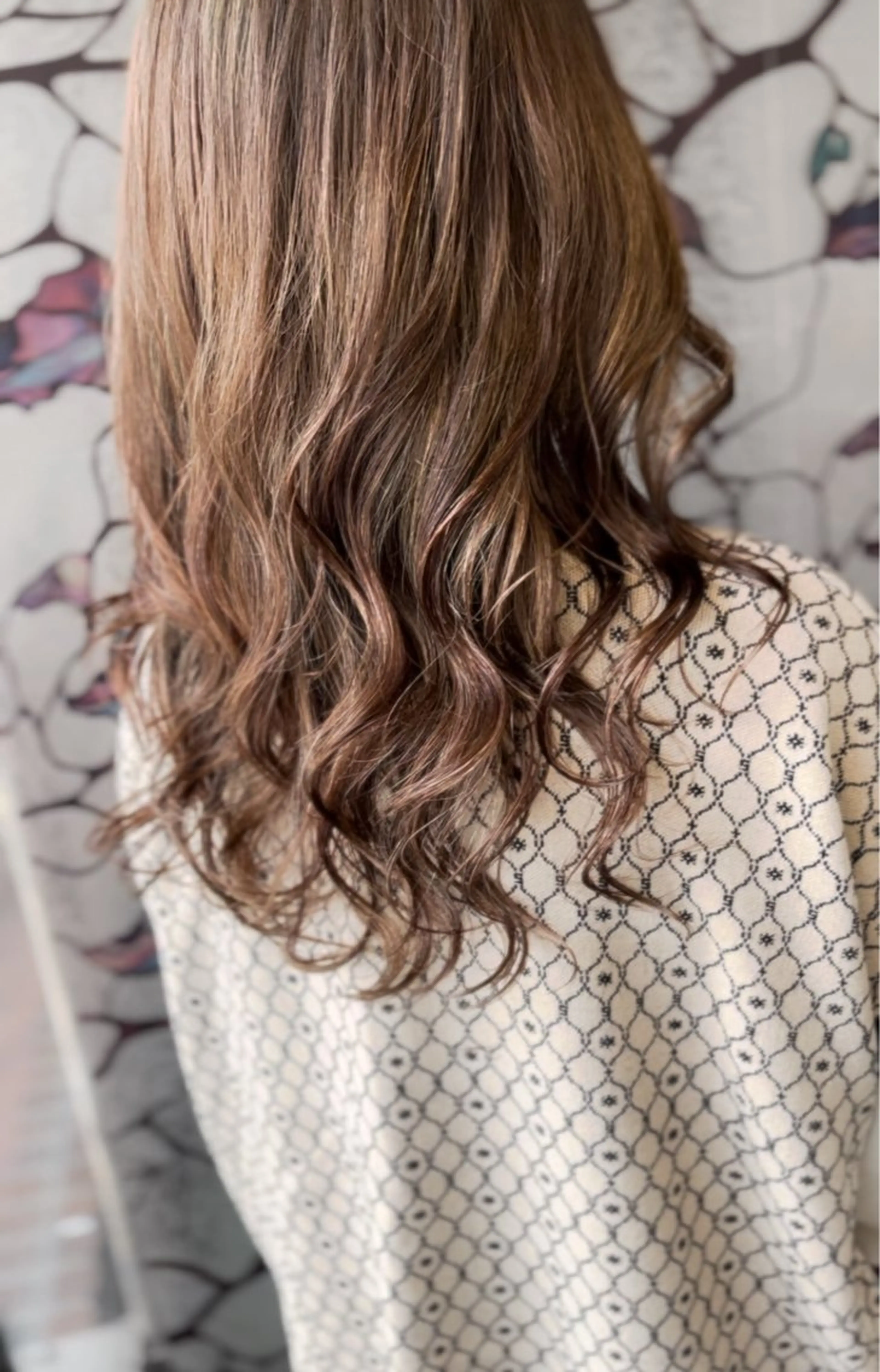 セミロング セミロングパーマ レイヤーカット DILL大通り所属・札幌初コテ巻きパーマ 🍁和田洋🍁のヘアスタイル