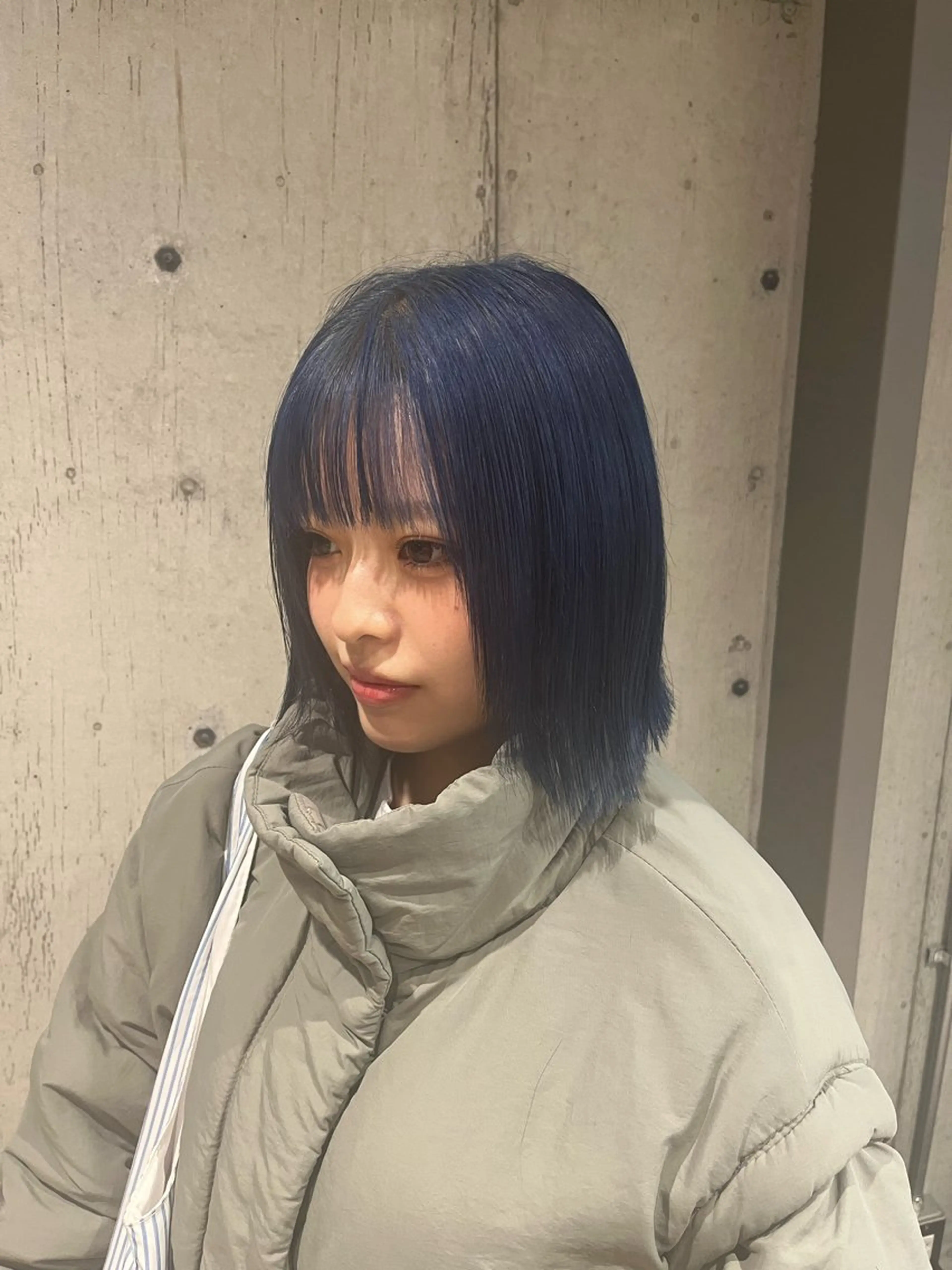 ミディアム カラー ヘアアレンジ カット ヘアカラー トリートメント 髪質改善・艶カラー・ ボブ・リクト💥のヘアスタイル