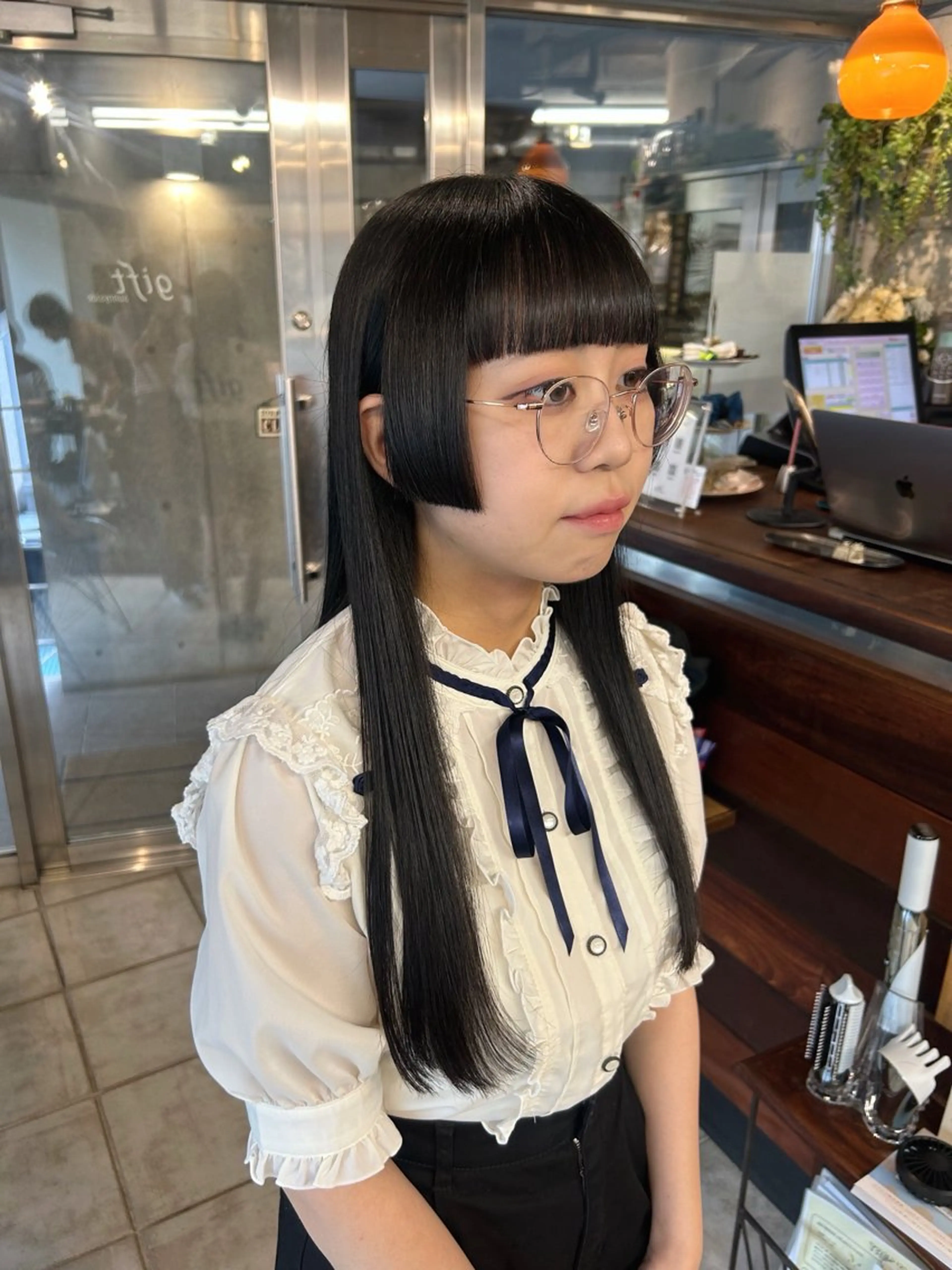 ロング 姫カット 土屋かすみ✁︎. ꙳ 姫カットのヘアスタイル