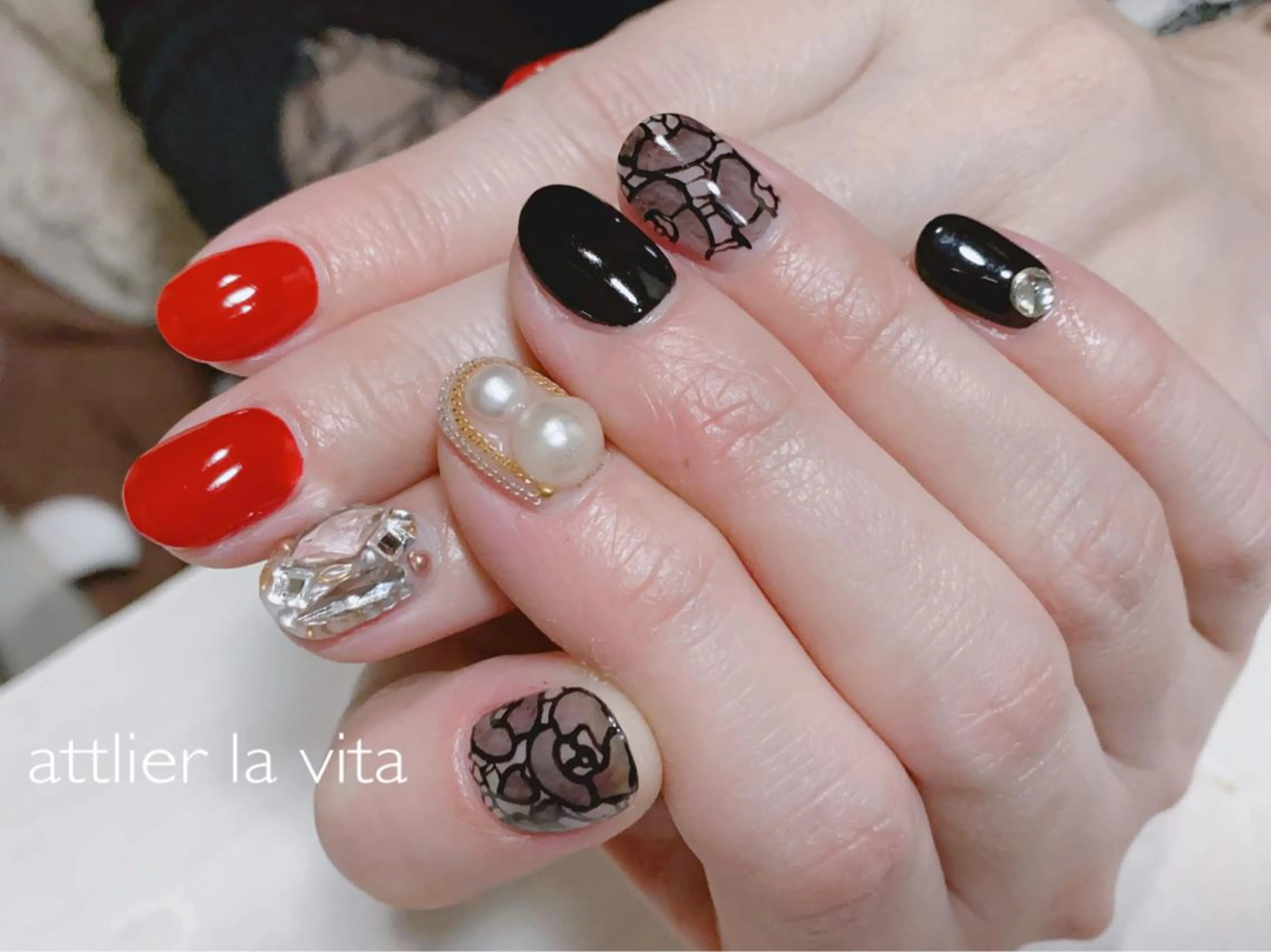 ネイル アートネイル ハンドネイル atelier la vita所属・lavita. mimuraのネイルデザイン