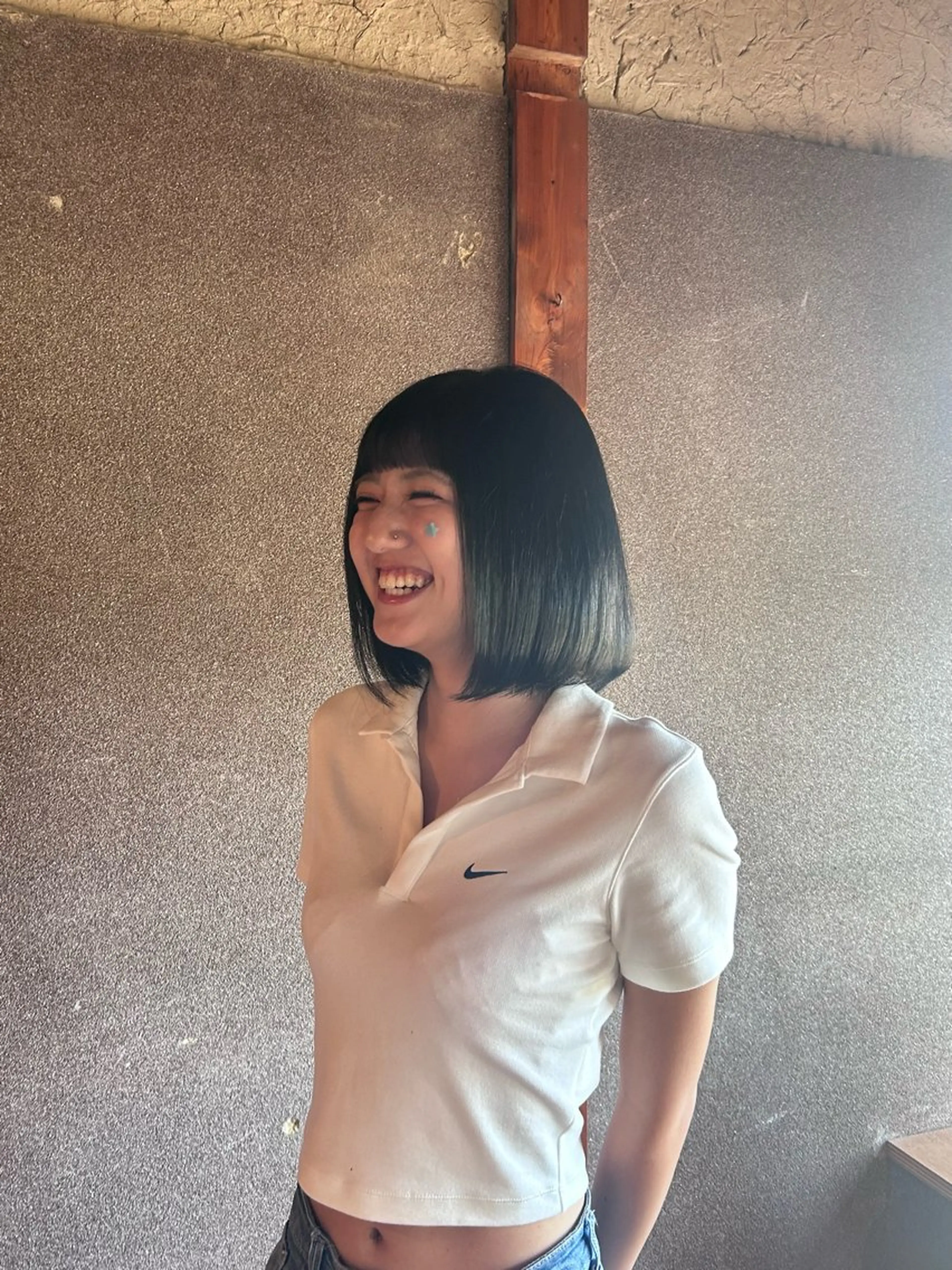 ミディアム はまかわ こころのヘアスタイル