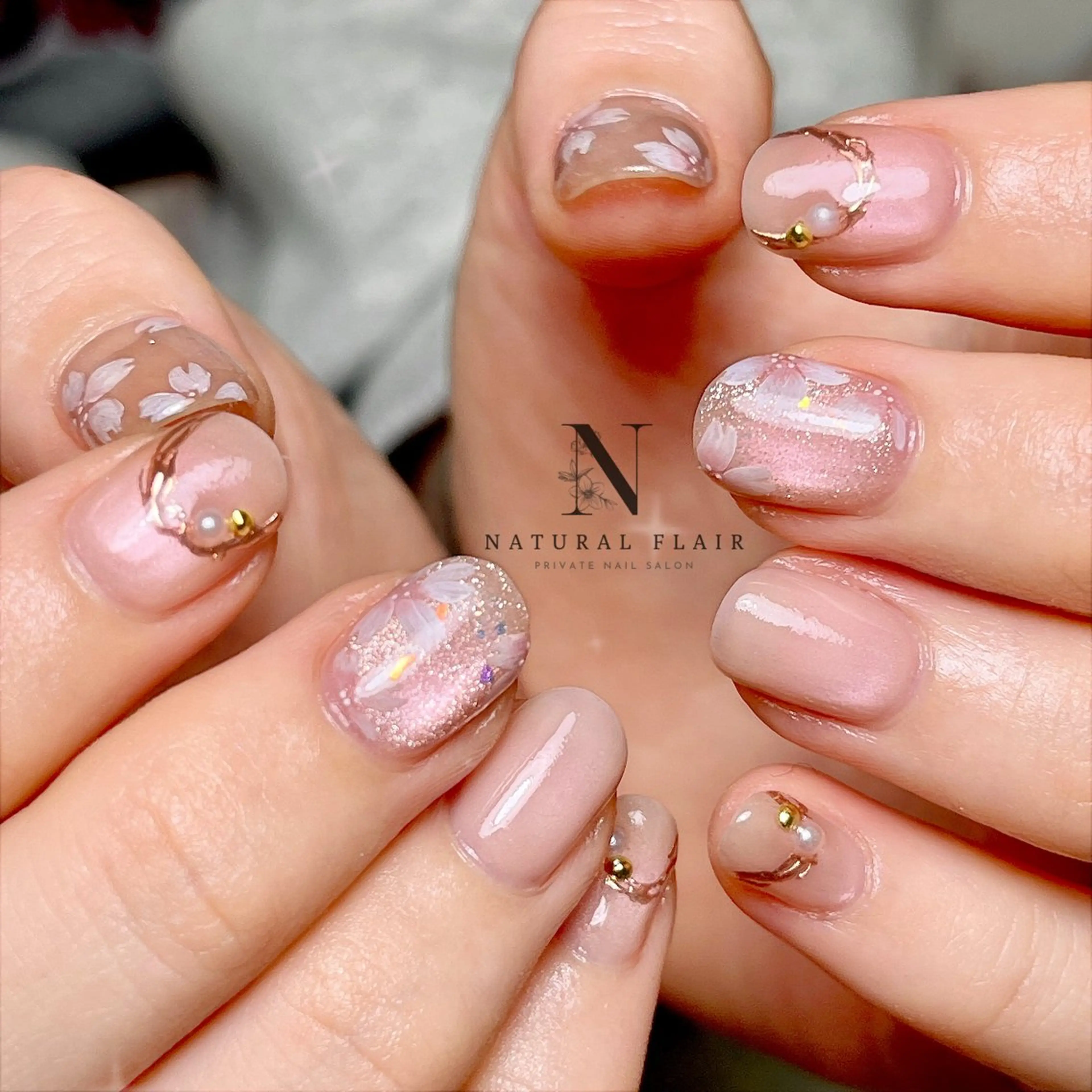 ネイル ハンドネイル natural flairのネイルデザイン