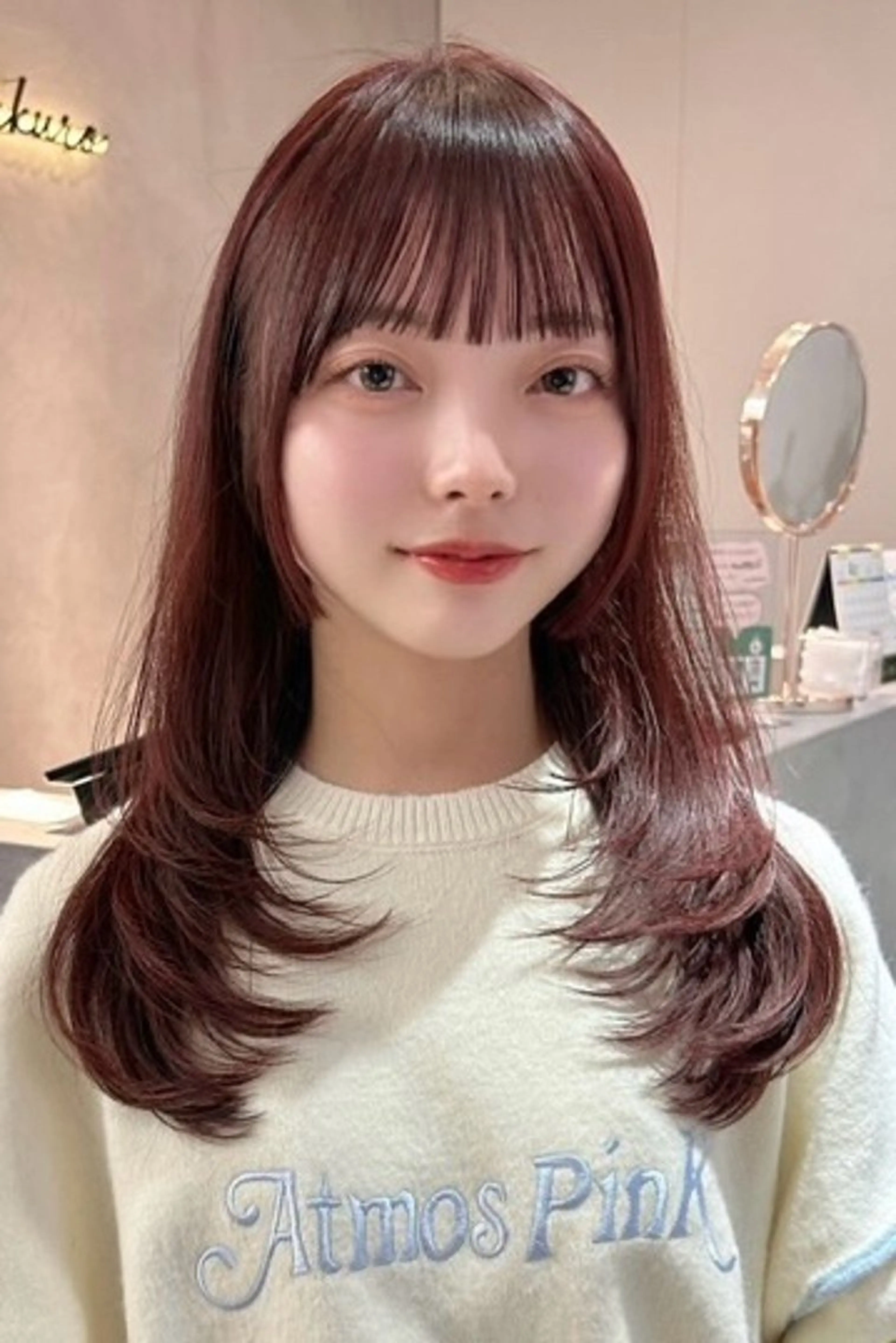 ロング レイヤーカット SALOWIN銀座RAY ll所属・オオクラ マオのヘアスタイル