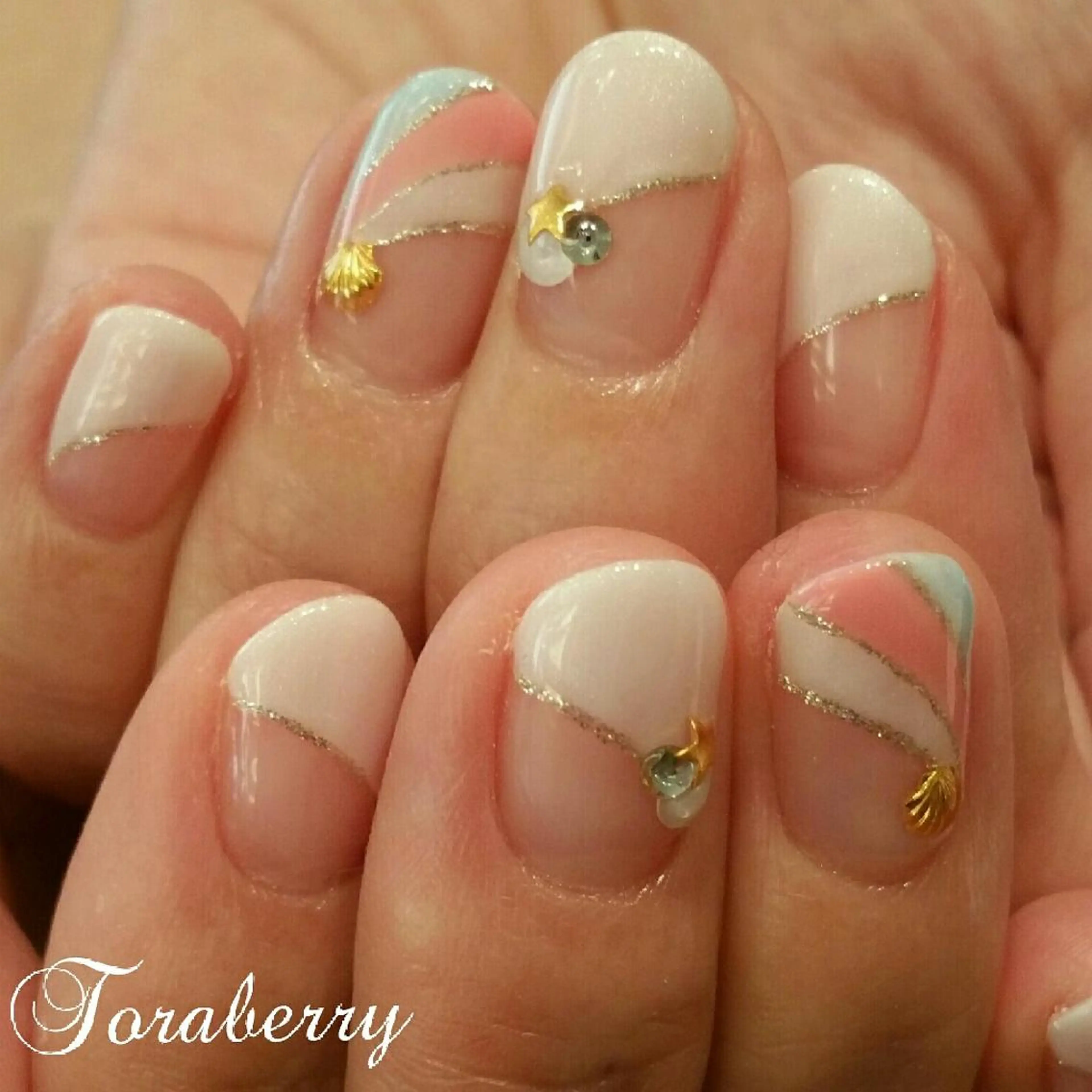 ネイル パステルネイル ネイリスト なつみのネイルデザイン