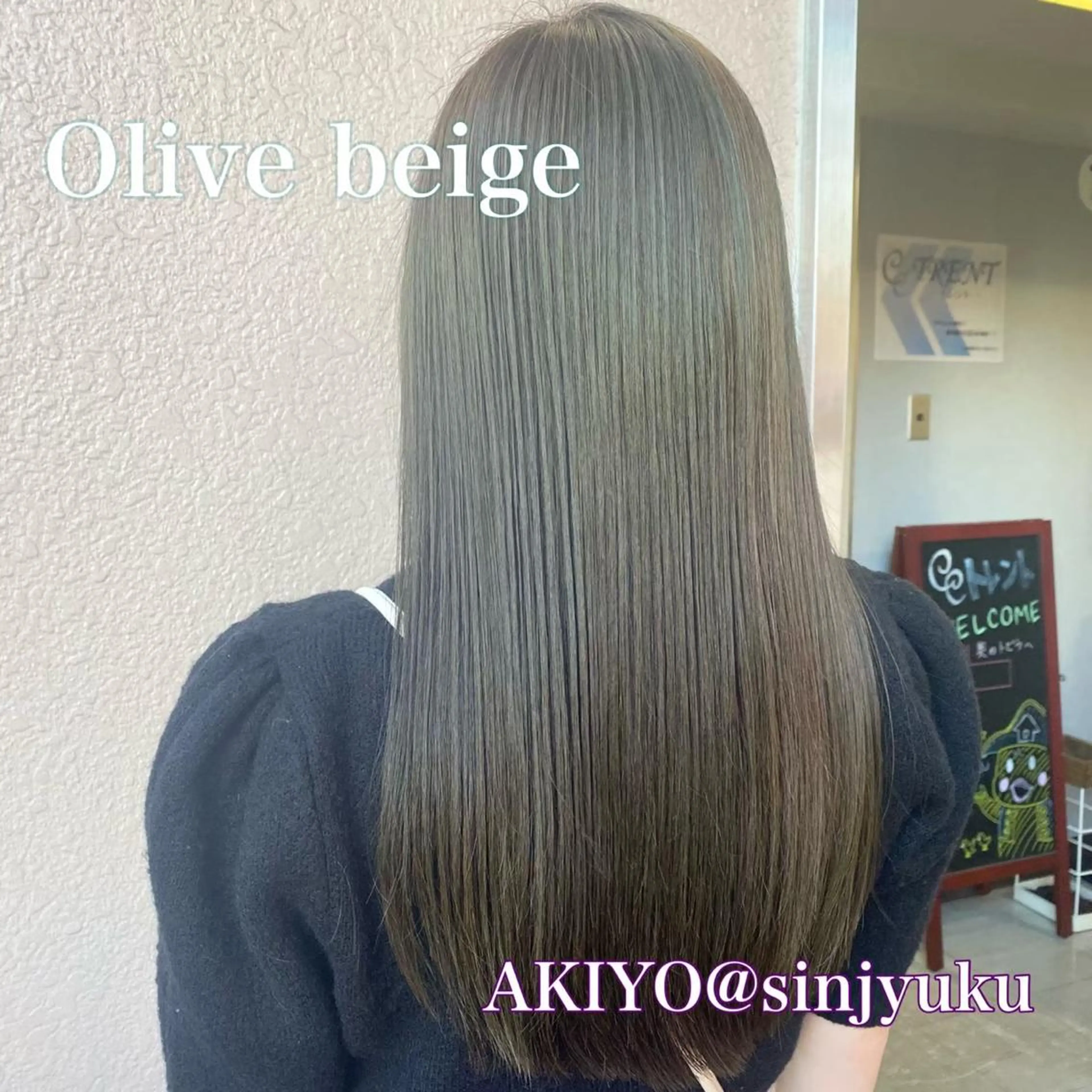 セミロング カラー パーマ ヘアアレンジ メンズ ワット 原宿のヘアスタイル