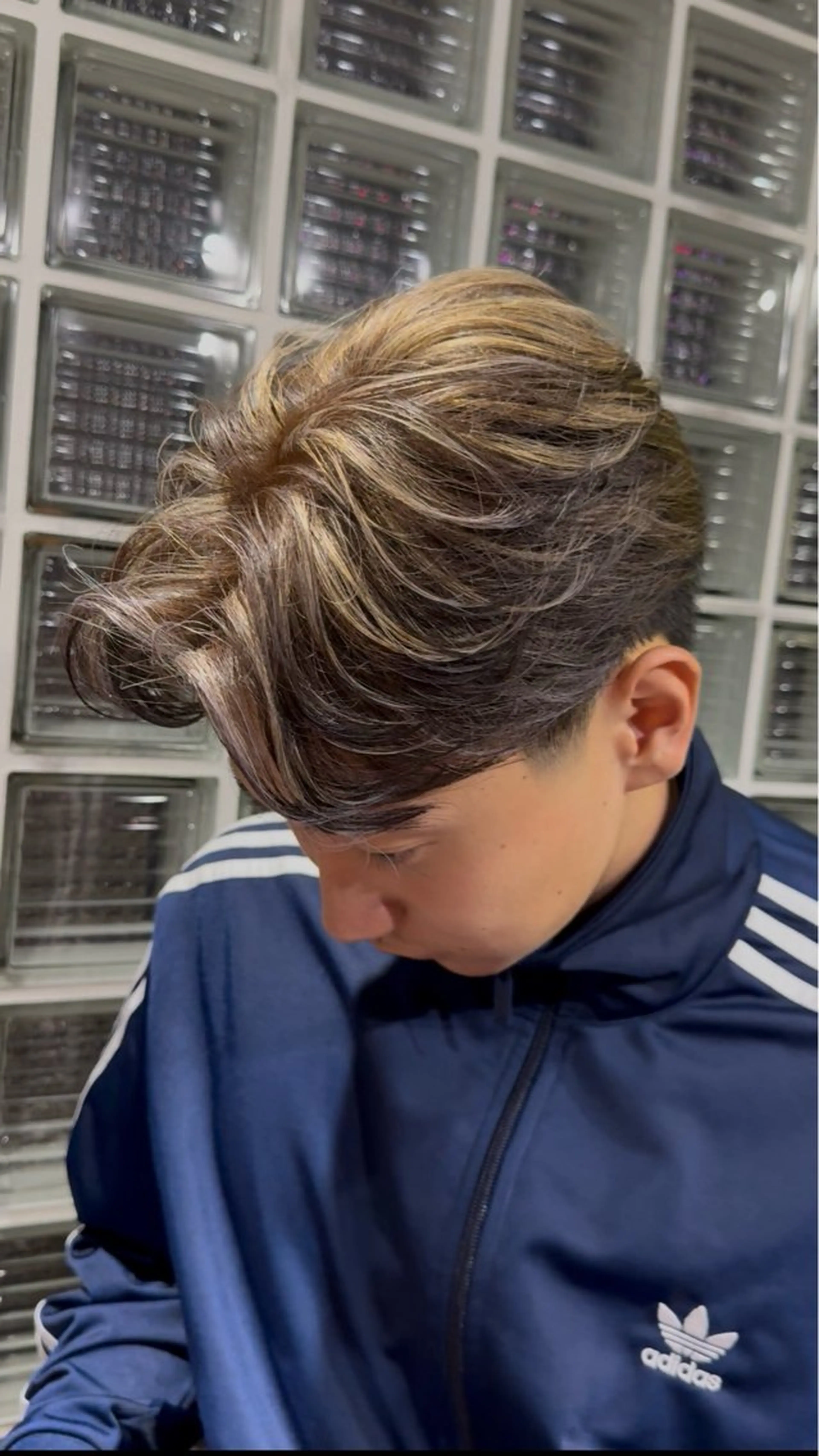 ハイライト、バレイヤージュの写真