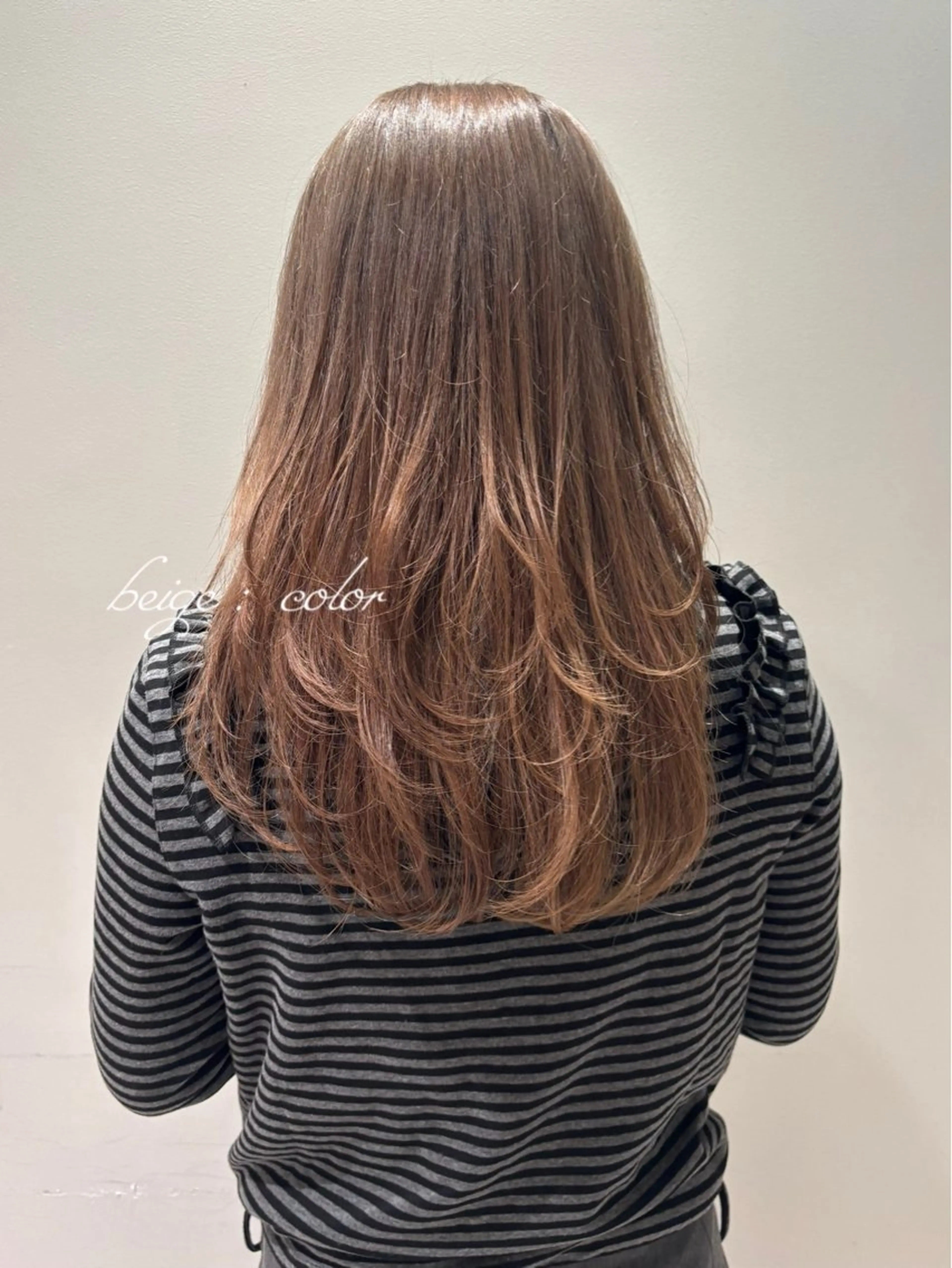 カラー ヘアカラー hair &eye あおいのヘアスタイル