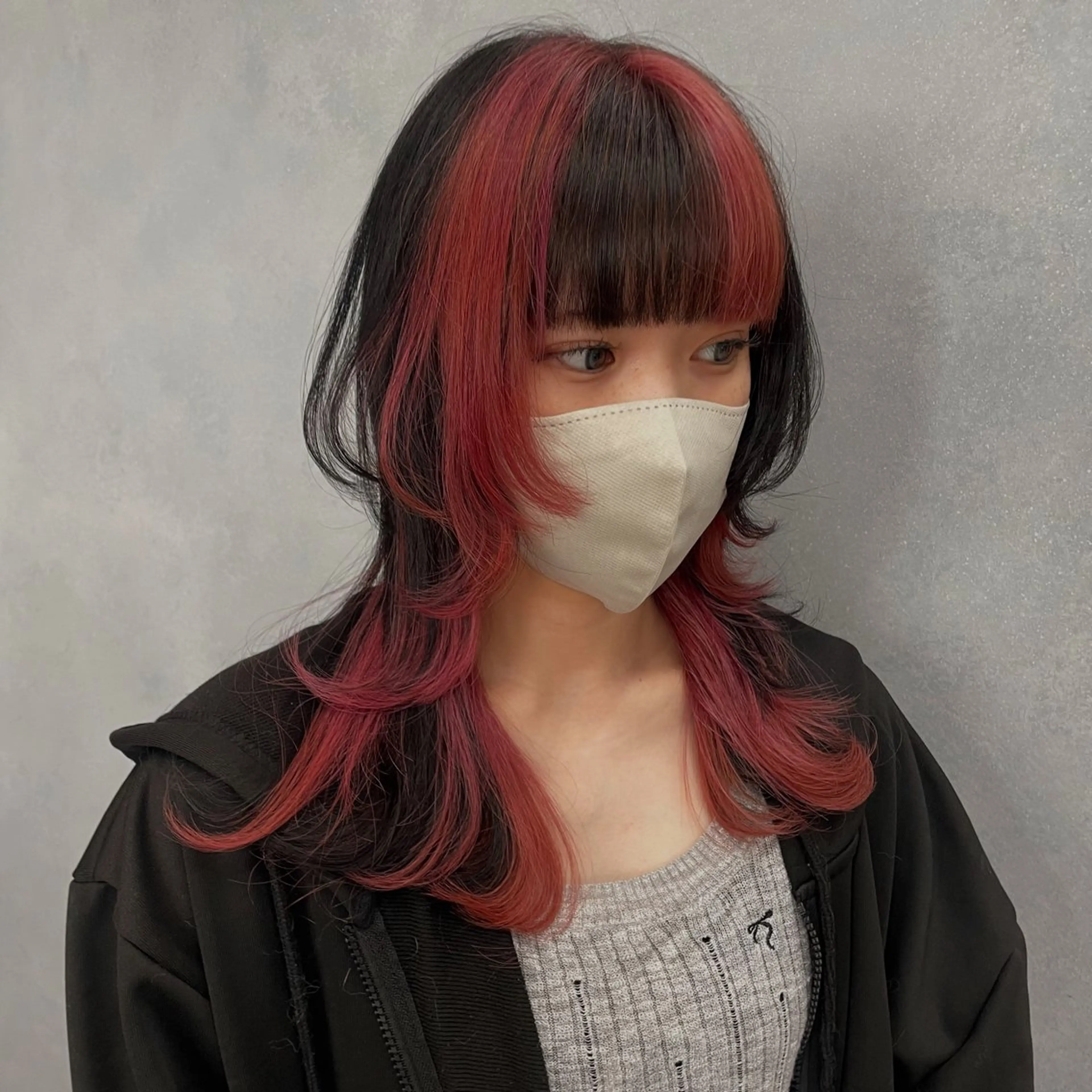 ロング ウルフカット ヘアカラー 🫧艶髪/ブリーチ 🐳honami🫧のヘアスタイル