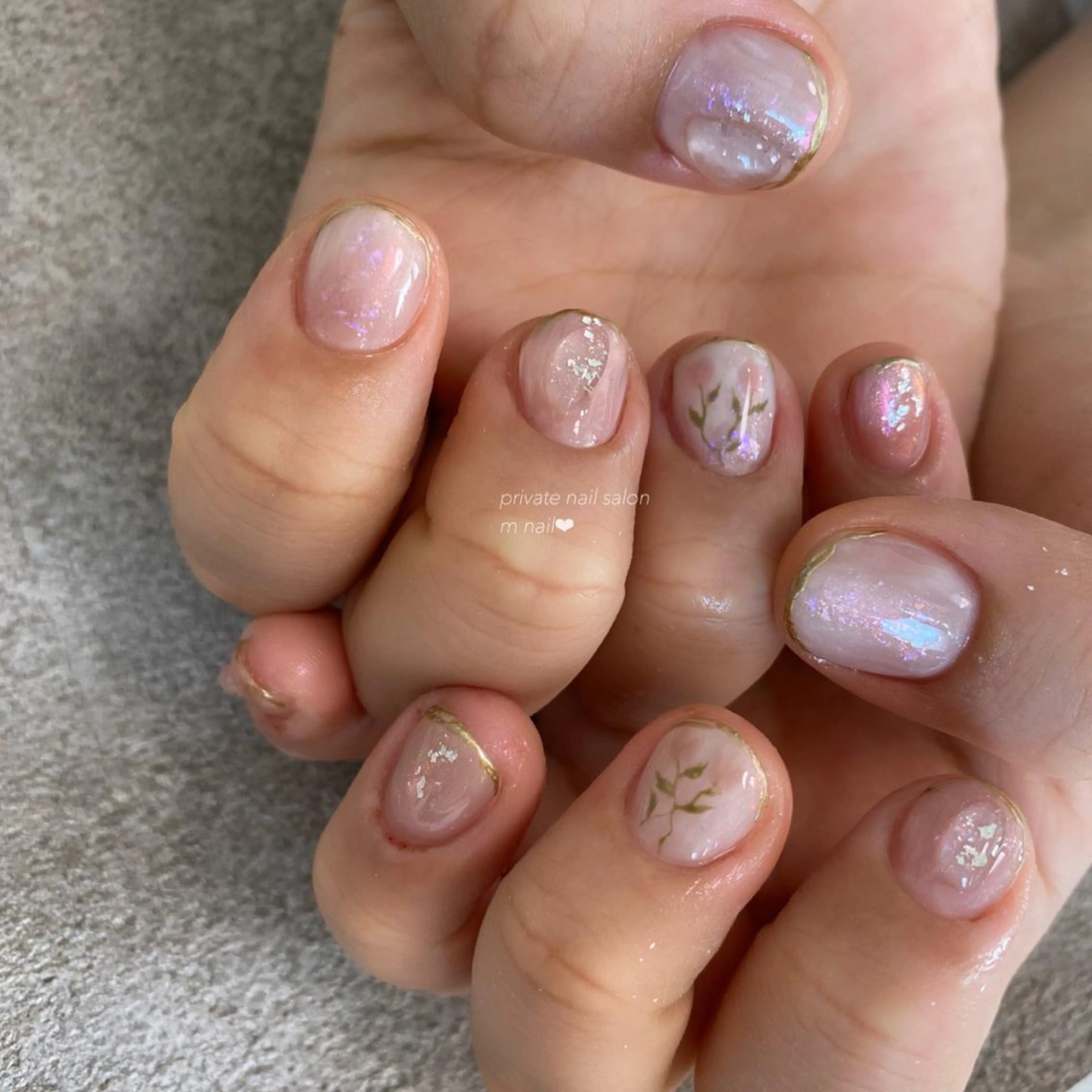 ネイル 持ち込み ハンドネイル 小河原 舞のネイルデザイン