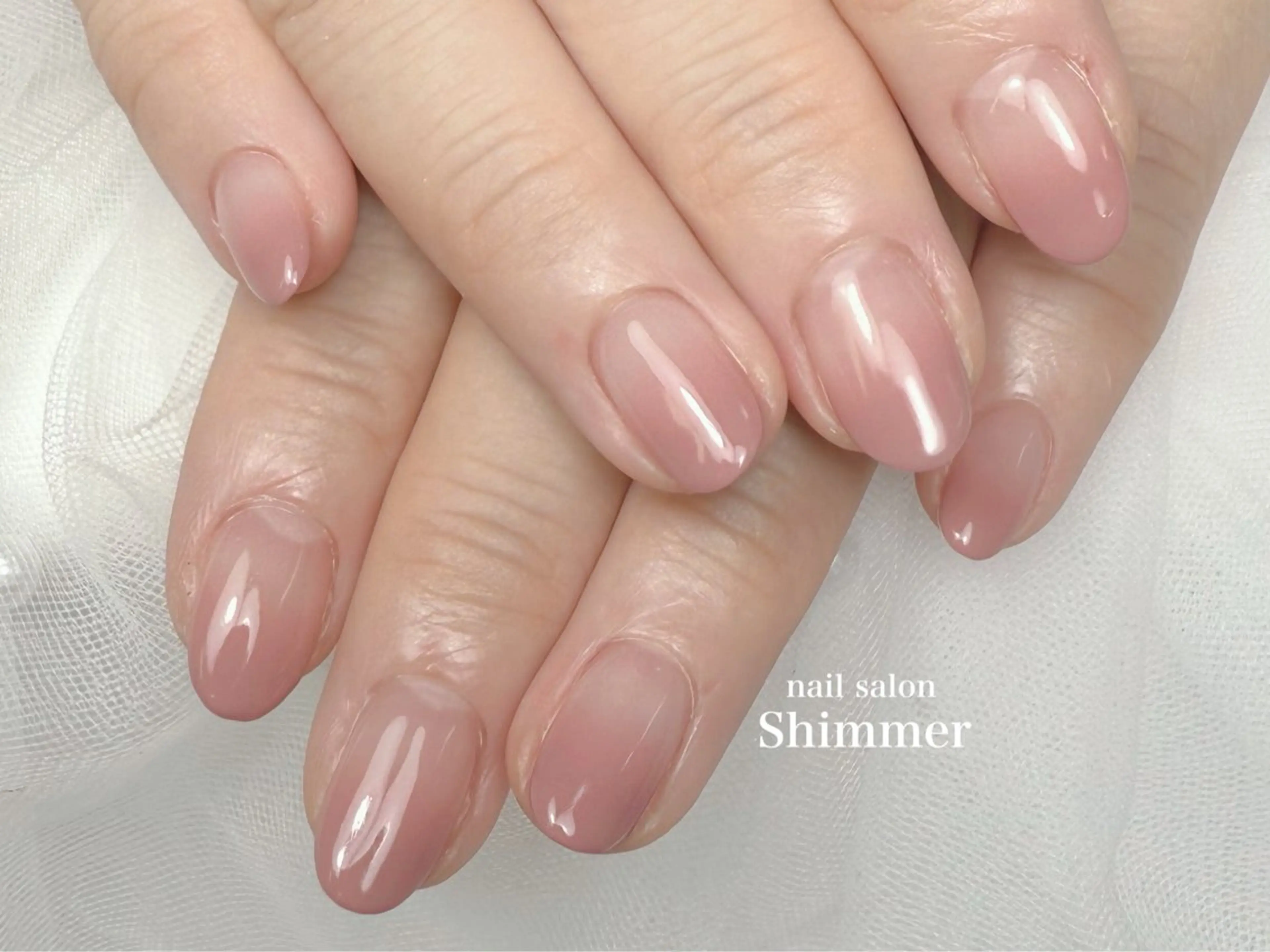 ネイル ハンドネイル Shimmer Risaのネイルデザイン