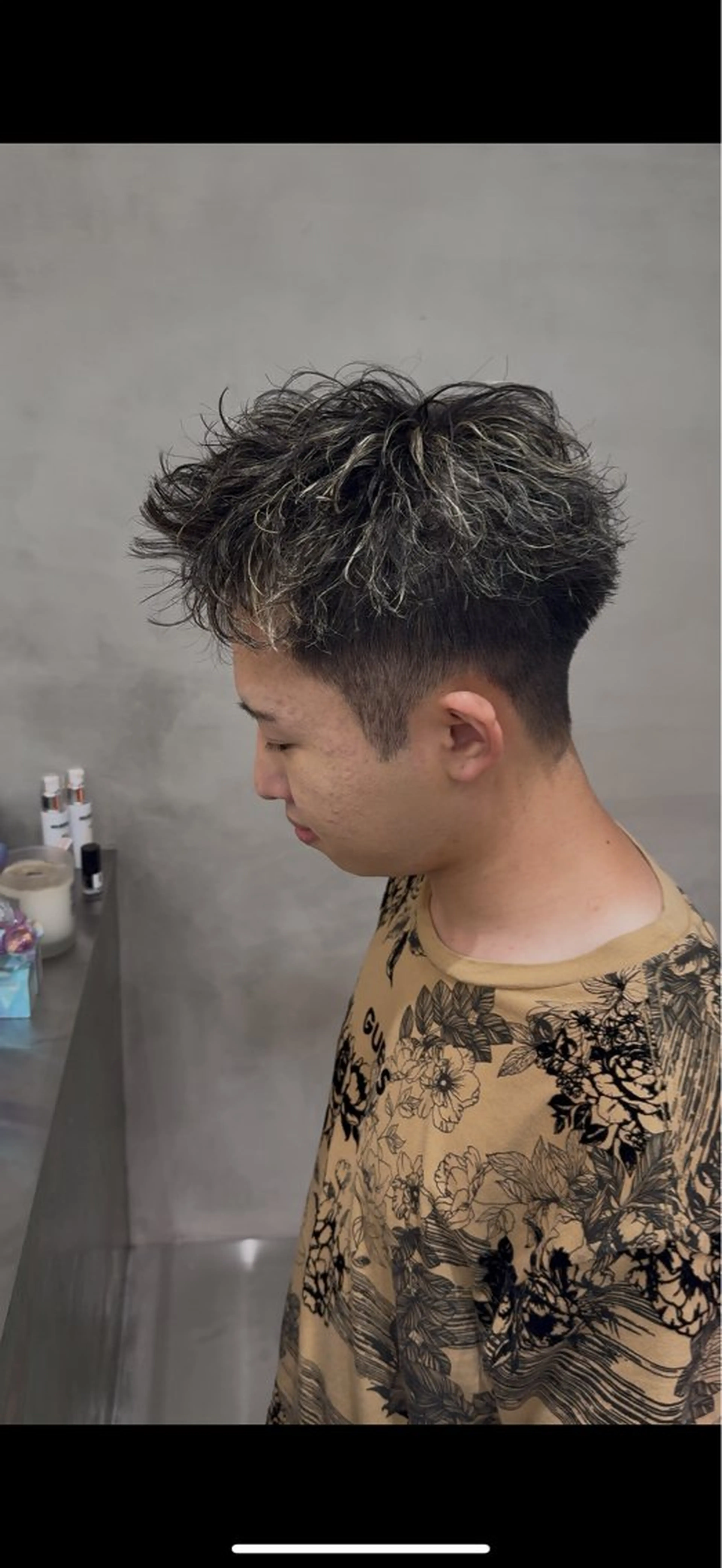 パーマ メンズ 当日予約⭕️ fifth渋谷太田のヘアスタイル