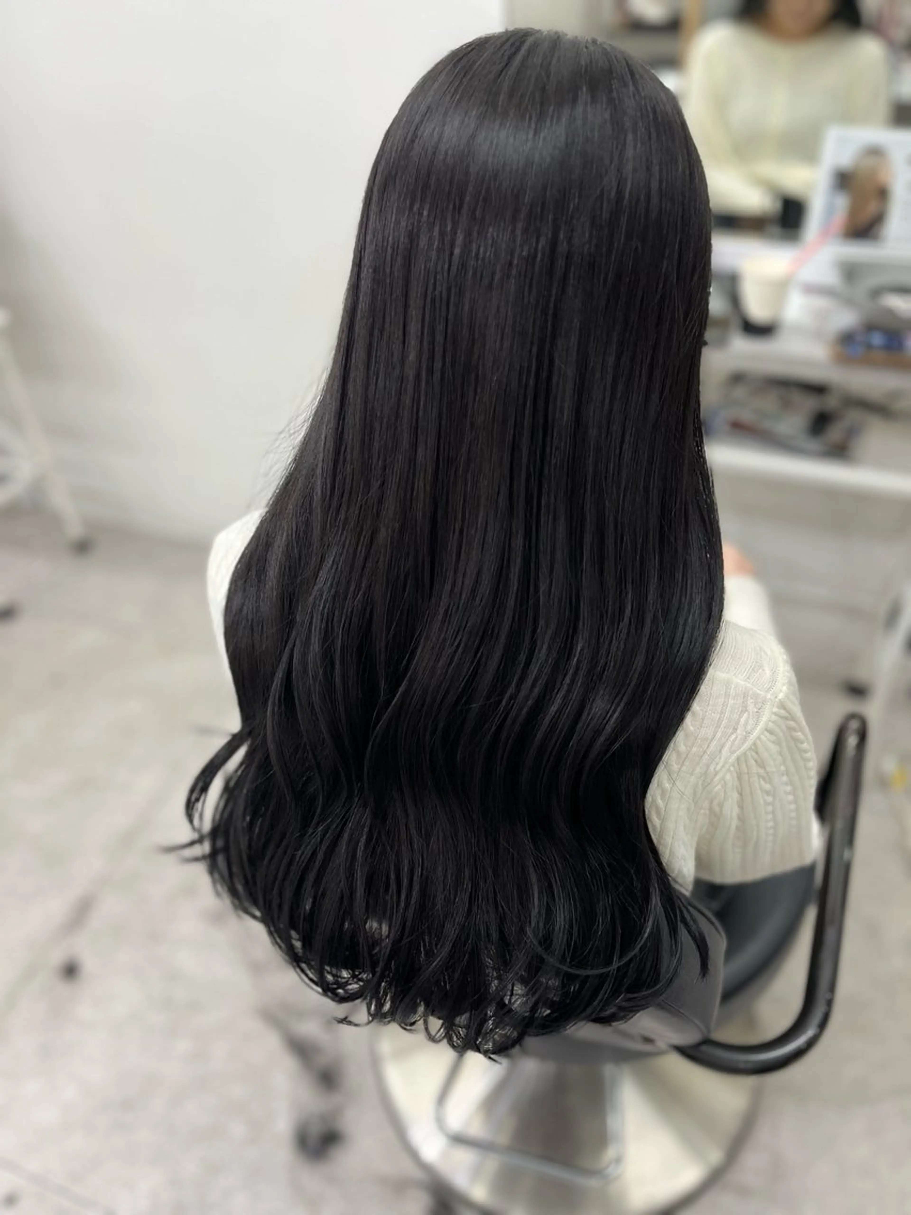 ロング カラー 透明感カラー カット ヘアカラー トリートメント 🫧ぷる艶カラー🫧 Yuubi🦩のヘアスタイル