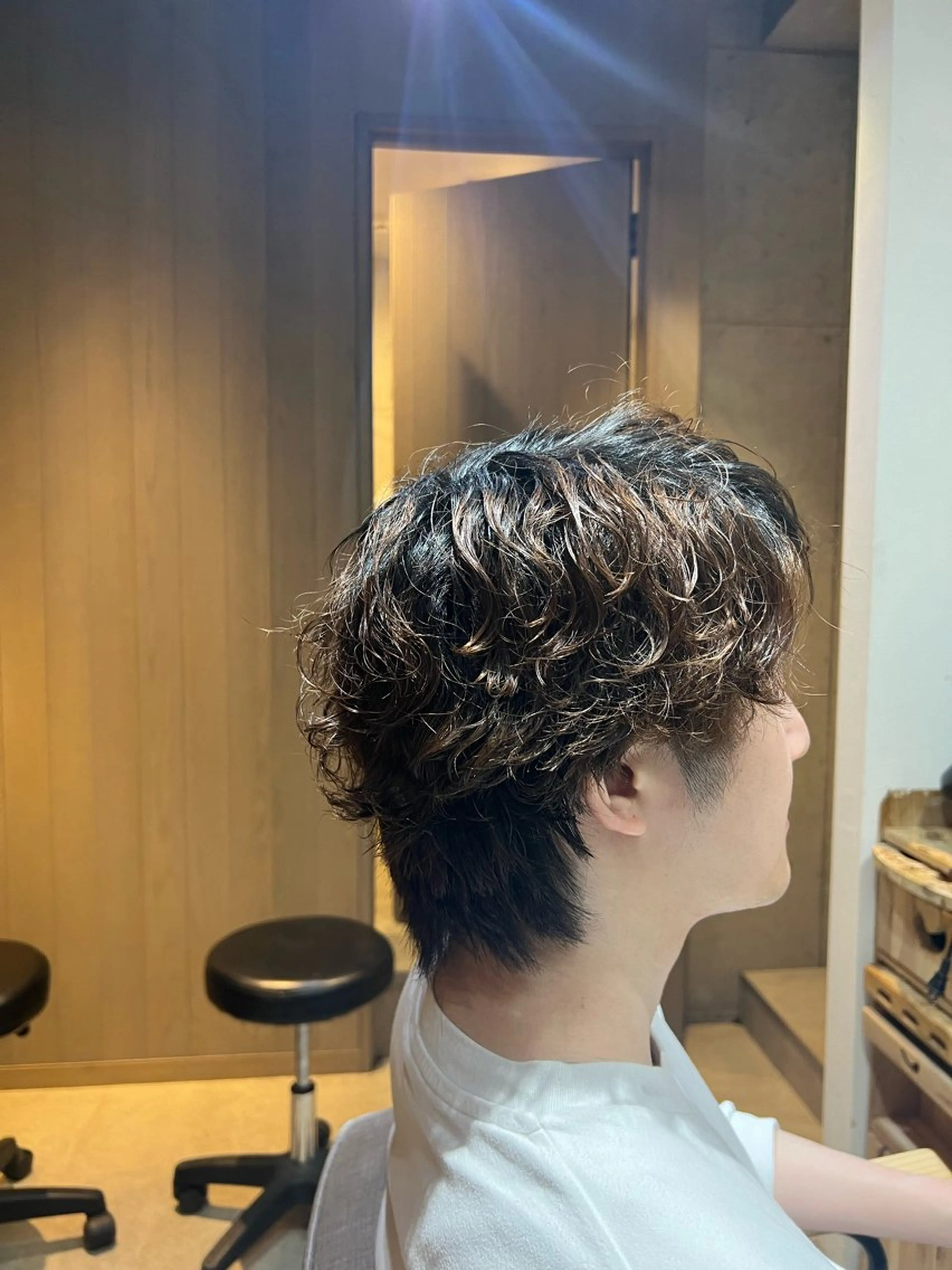 パーマ スパイラルパーマ 山口 彩乃のヘアスタイル