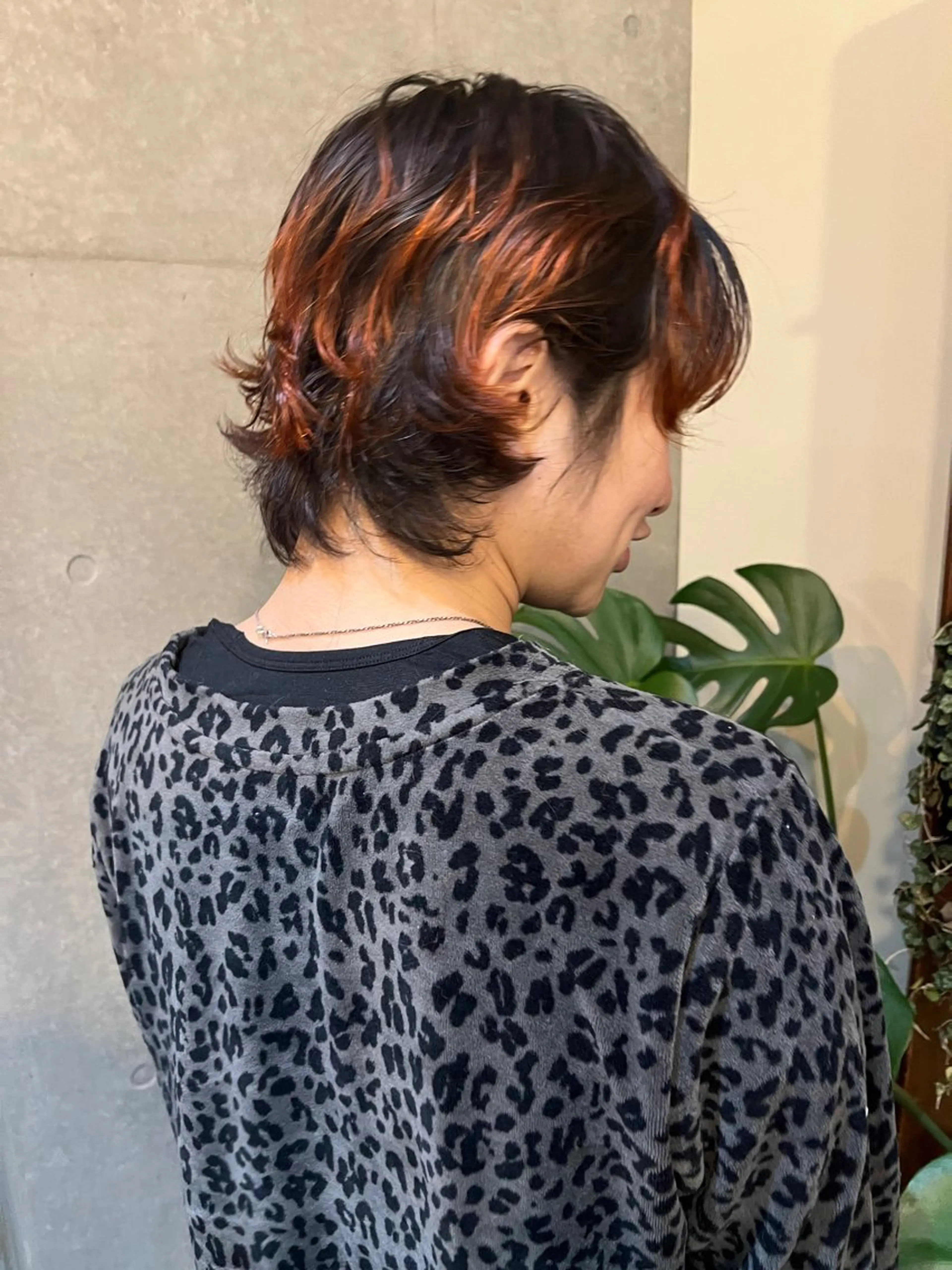 ショート レイヤーカット\ウル フ　chinatsuのヘアスタイル