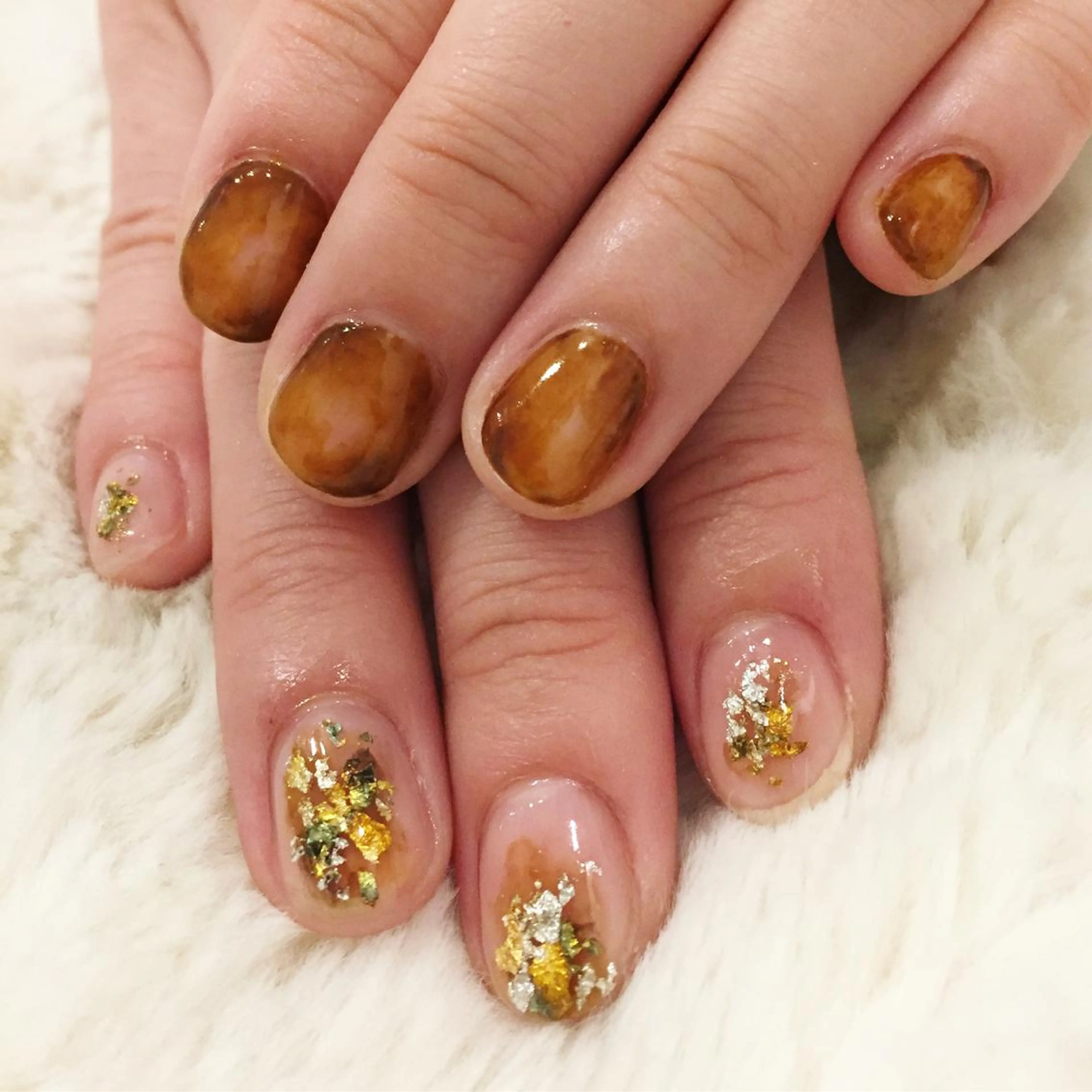 ネイル ジェルネイル 東 千夏のネイルデザイン