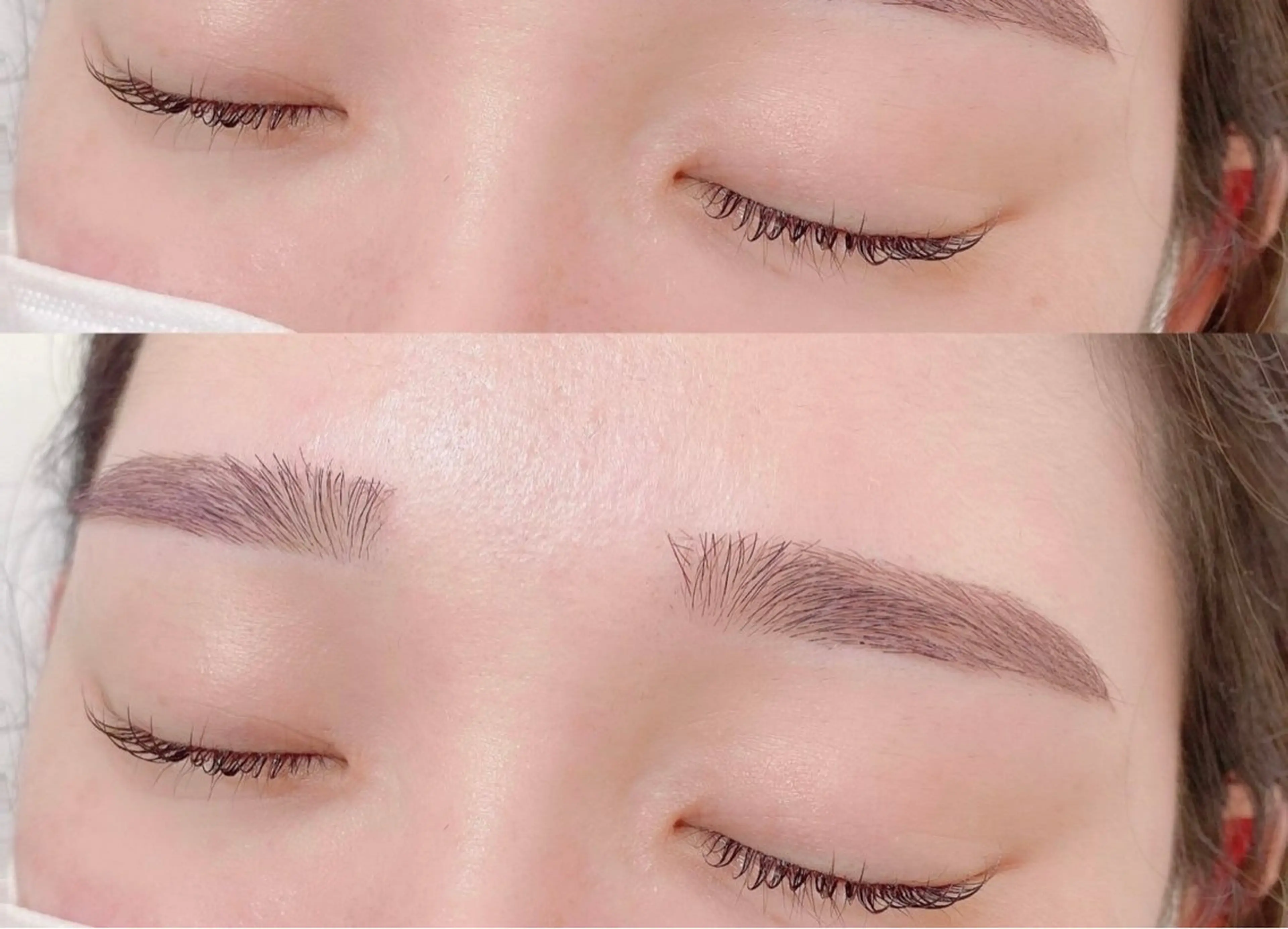 【似合わせ仕上げに◎】まつげパーマ＋眉毛アイブロウwaxの写真