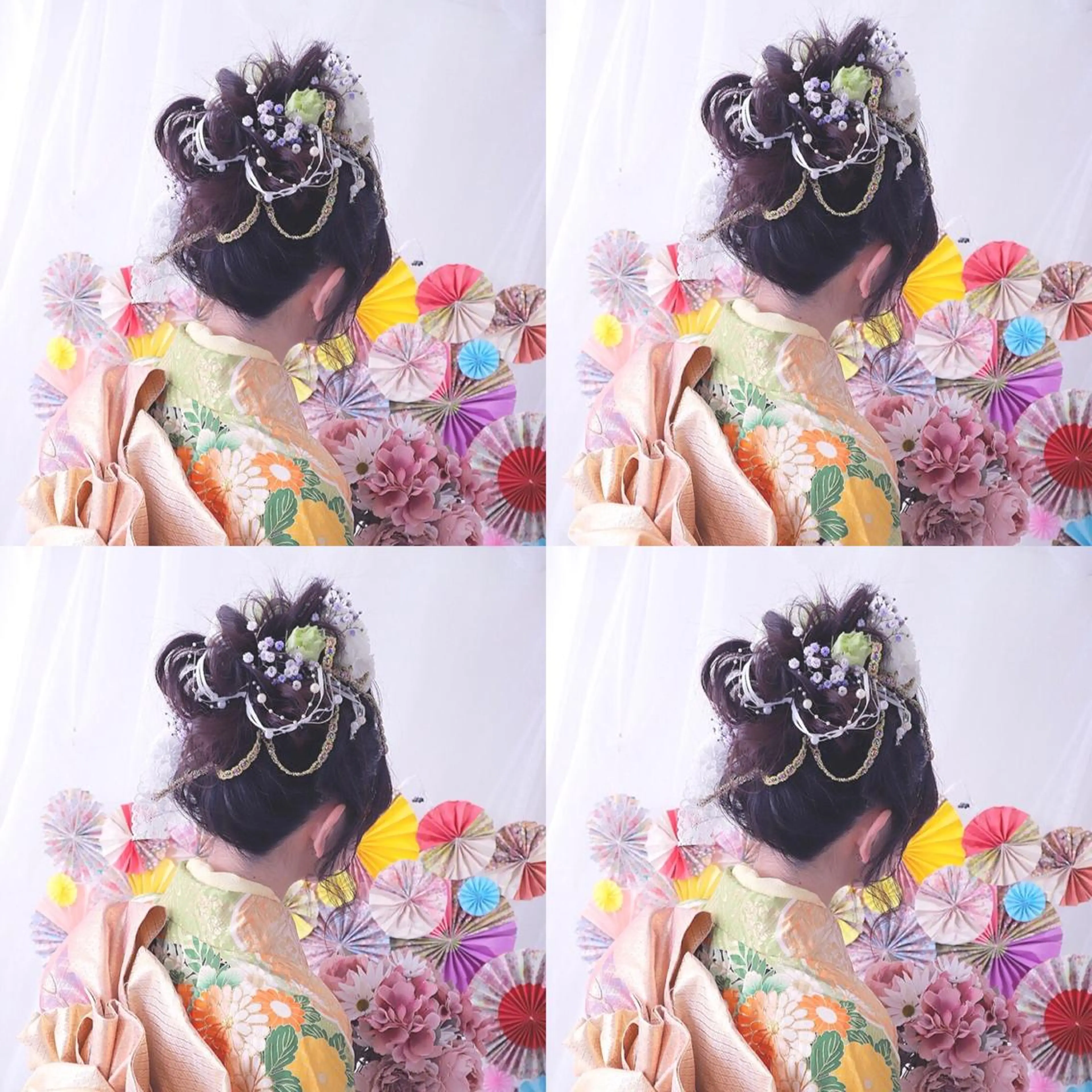 セミロング ヘアアレンジ ヘアセット 🌷MAYU 🌷のヘアスタイル