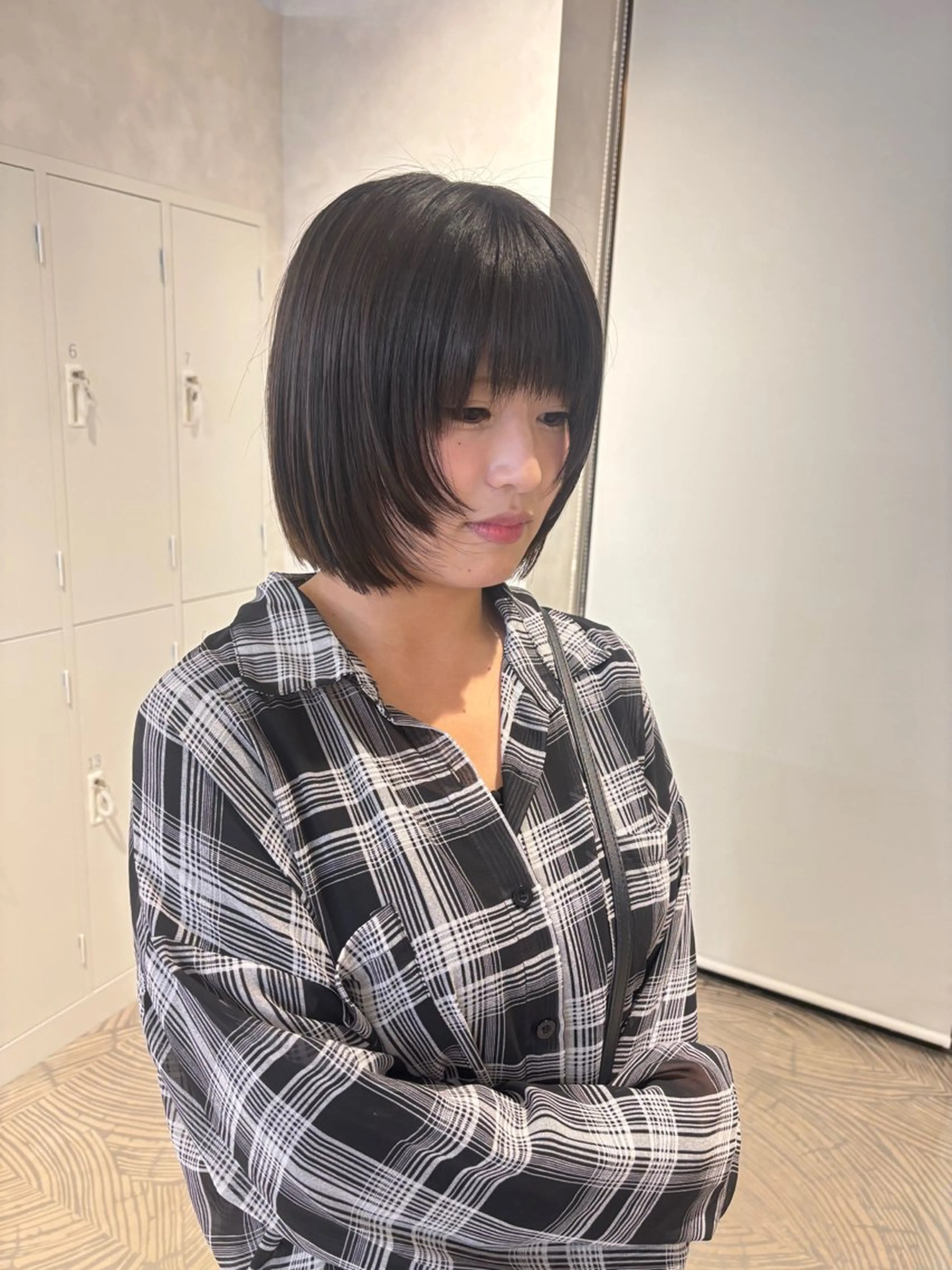 ショート 縮毛矯正 yoshino /ナチュラル縮毛のヘアスタイル