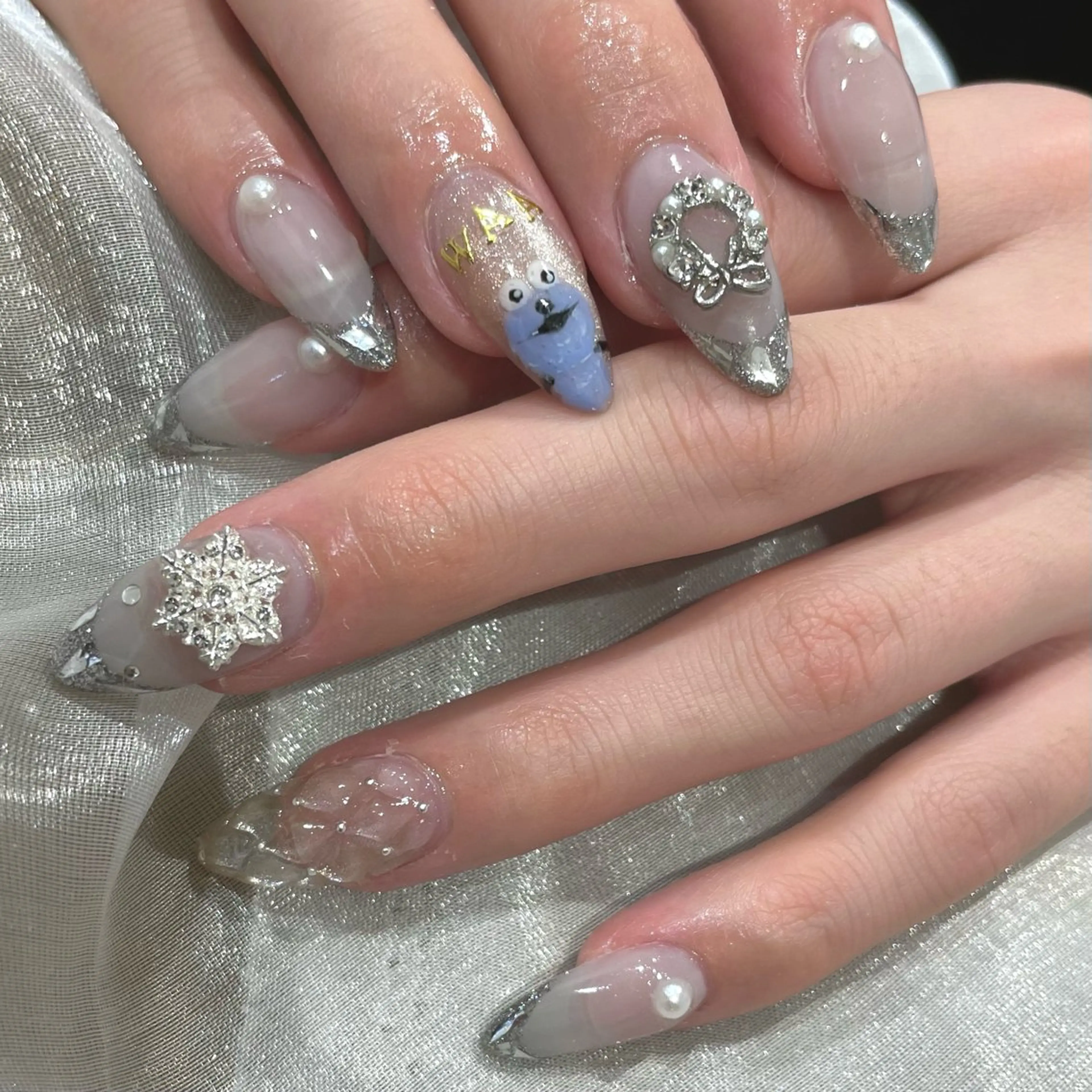 ネイル ハンドネイル rig nail草加店所属・松本 紋世のネイルデザイン