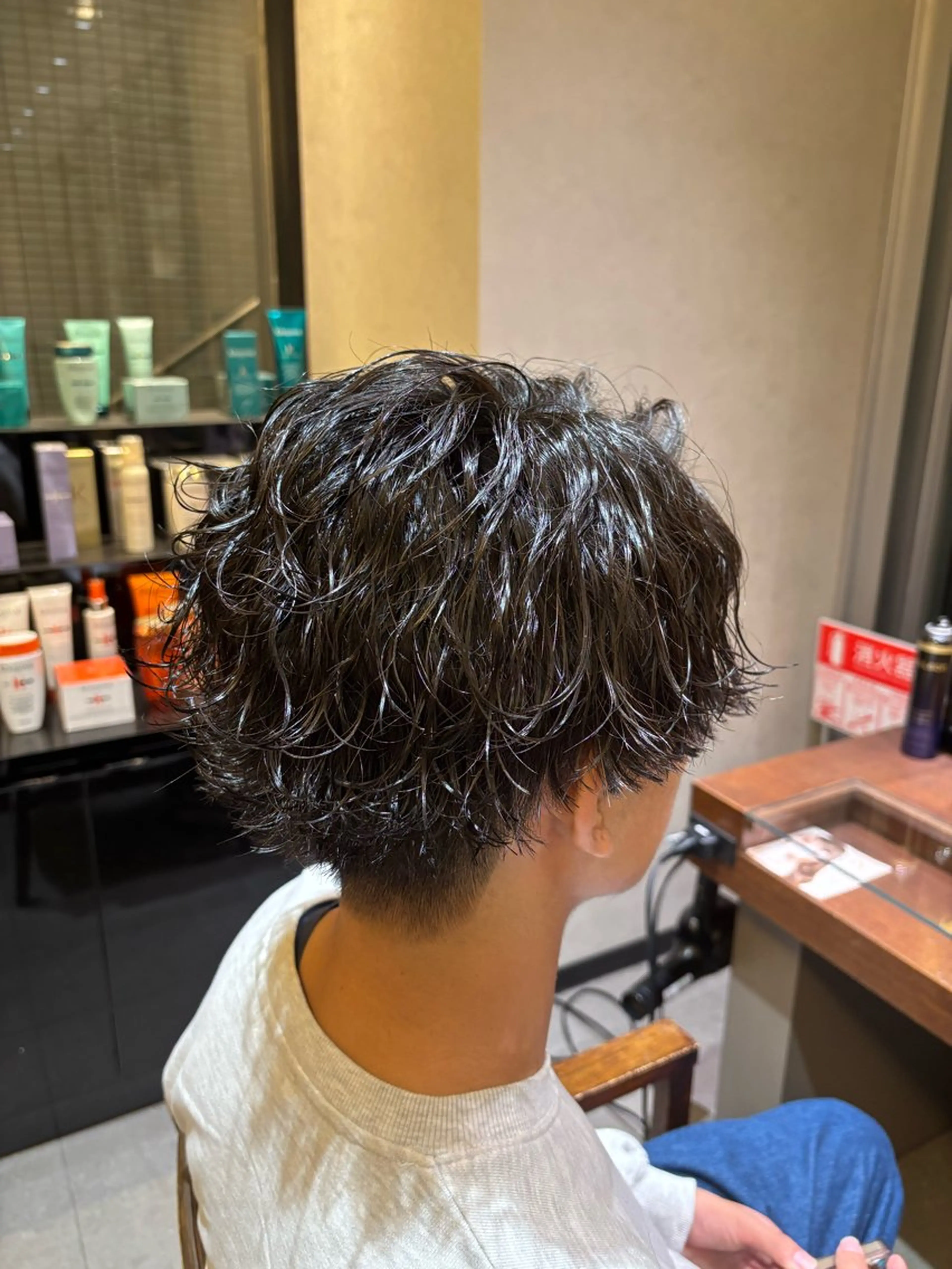 【 ミニモ限定価格】メンズカット×波巻きパーマorツイストスパイラルパーマ✨の写真