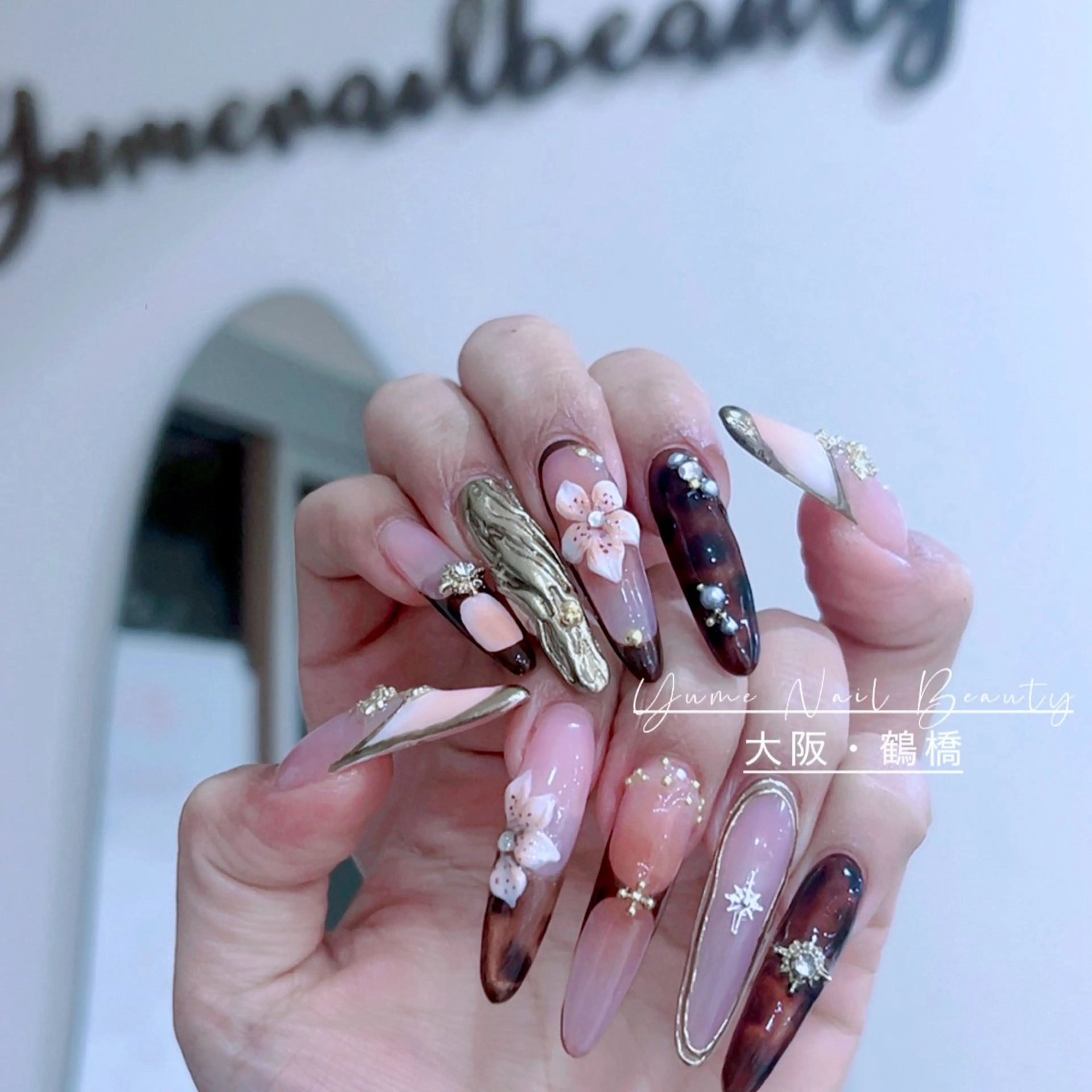 ミディアム YUME Nail Beautyのネイルデザイン