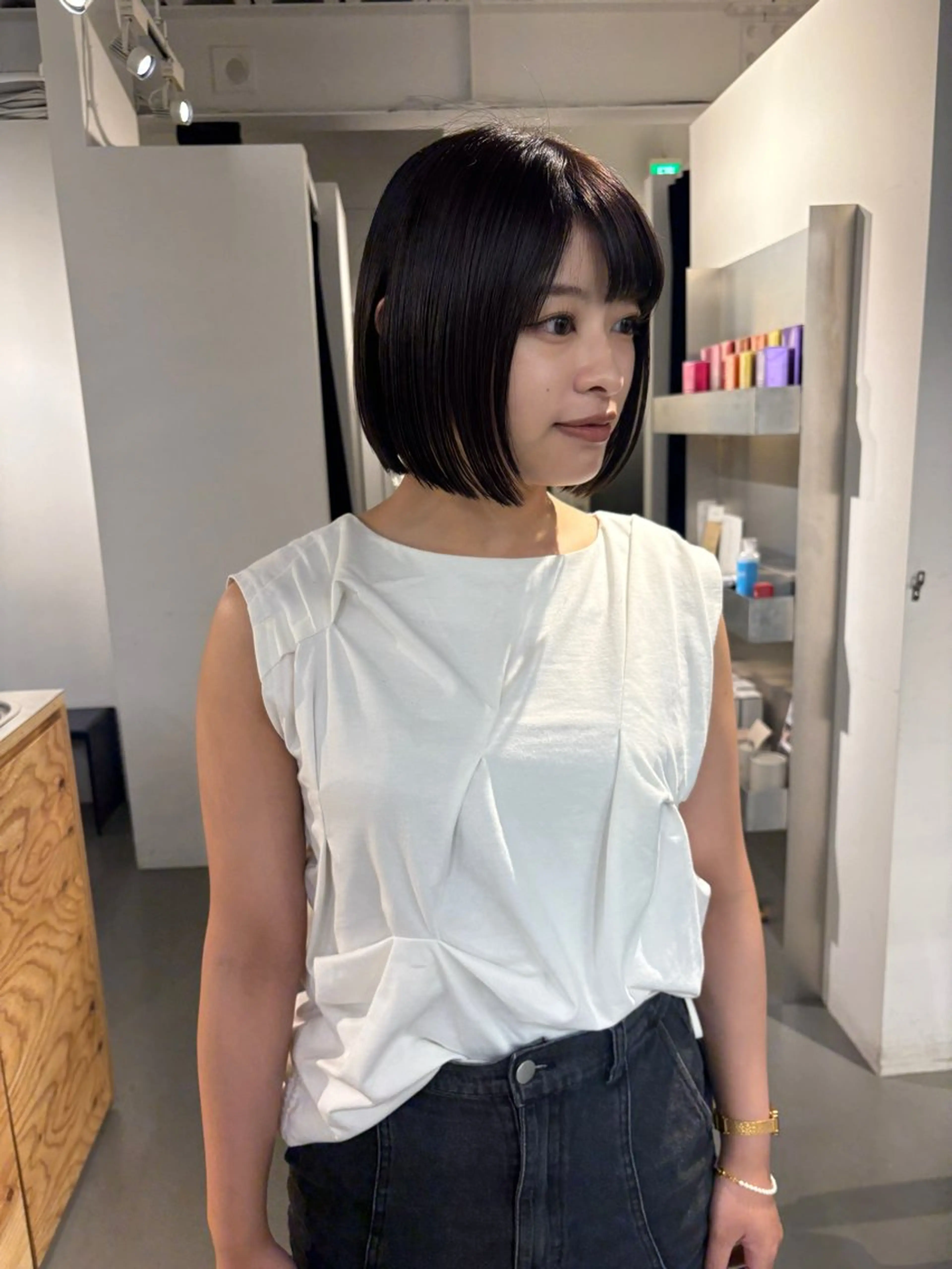 ショート カラー カット ヘアカラー ボブ/似合わせカット /ニュアンスカラーのヘアスタイル