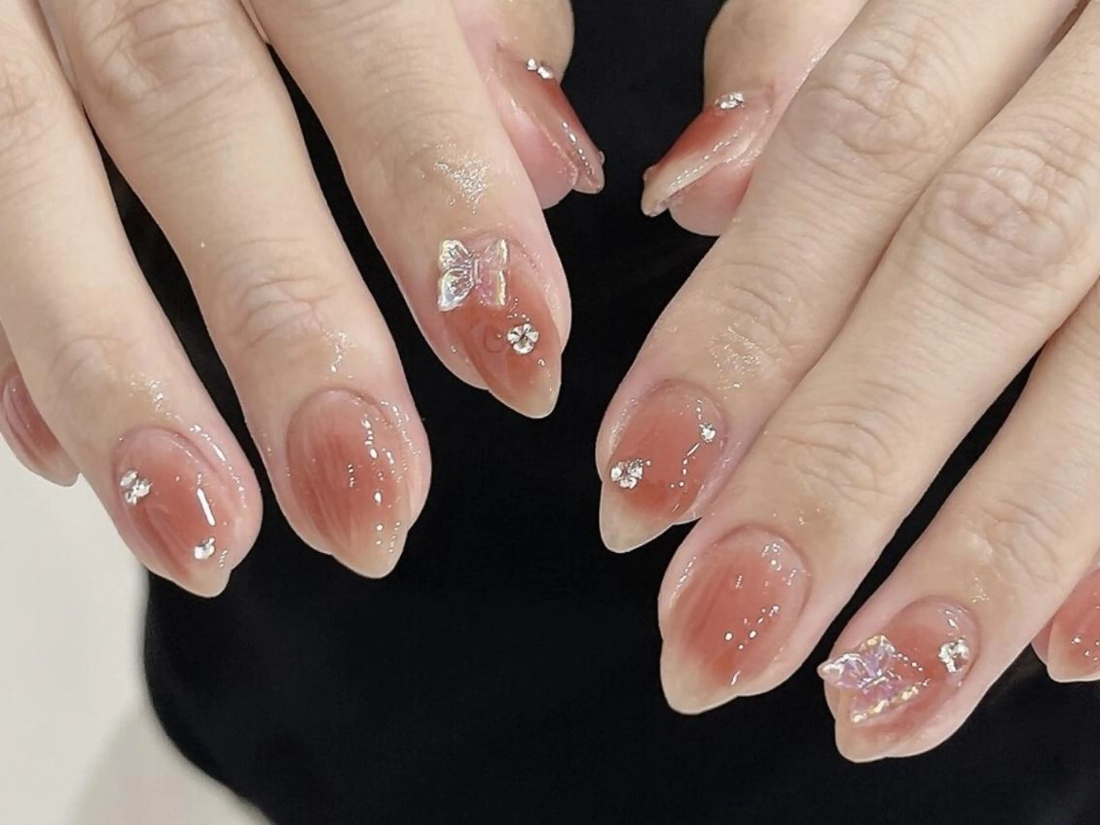 ネイル 🎀🎀💕 結衣🎀🎀のネイルデザイン