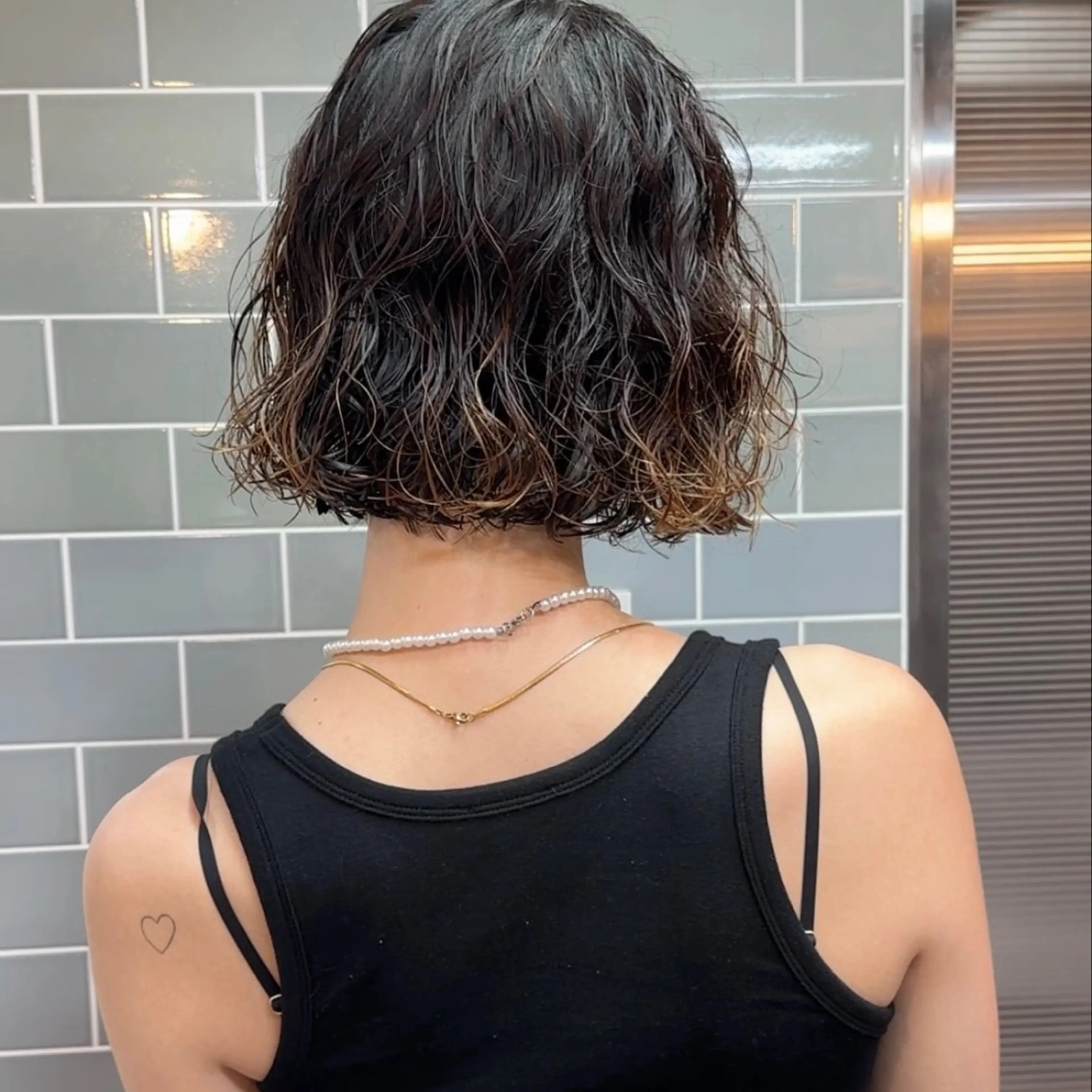 ショート パーマ ボブ FBeauty 青山店所属・パーマ特化美容師 表参道のヘアスタイル