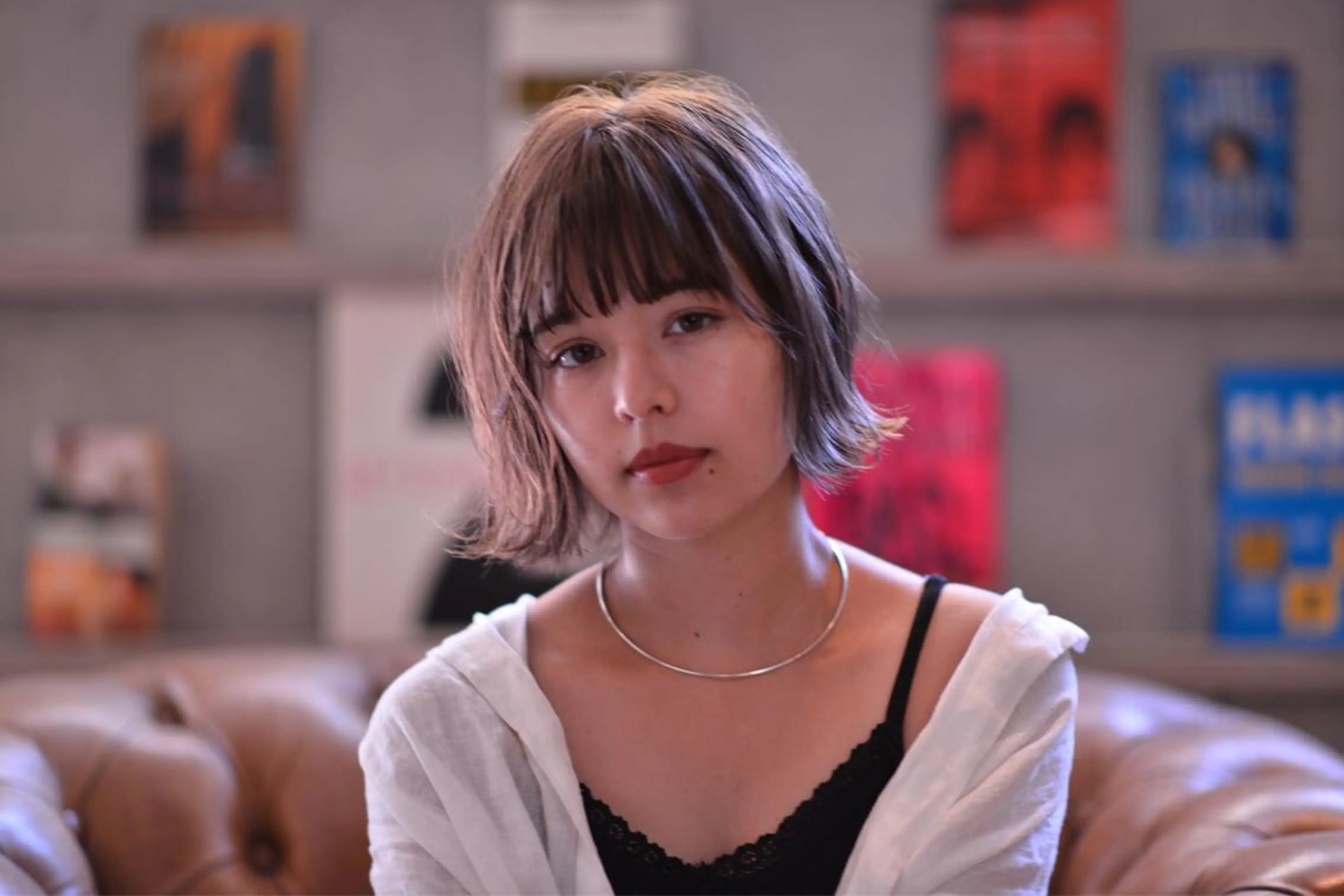 ショート カラー パーマ ボブ RUKA 美容院×ネイリストのヘアスタイル