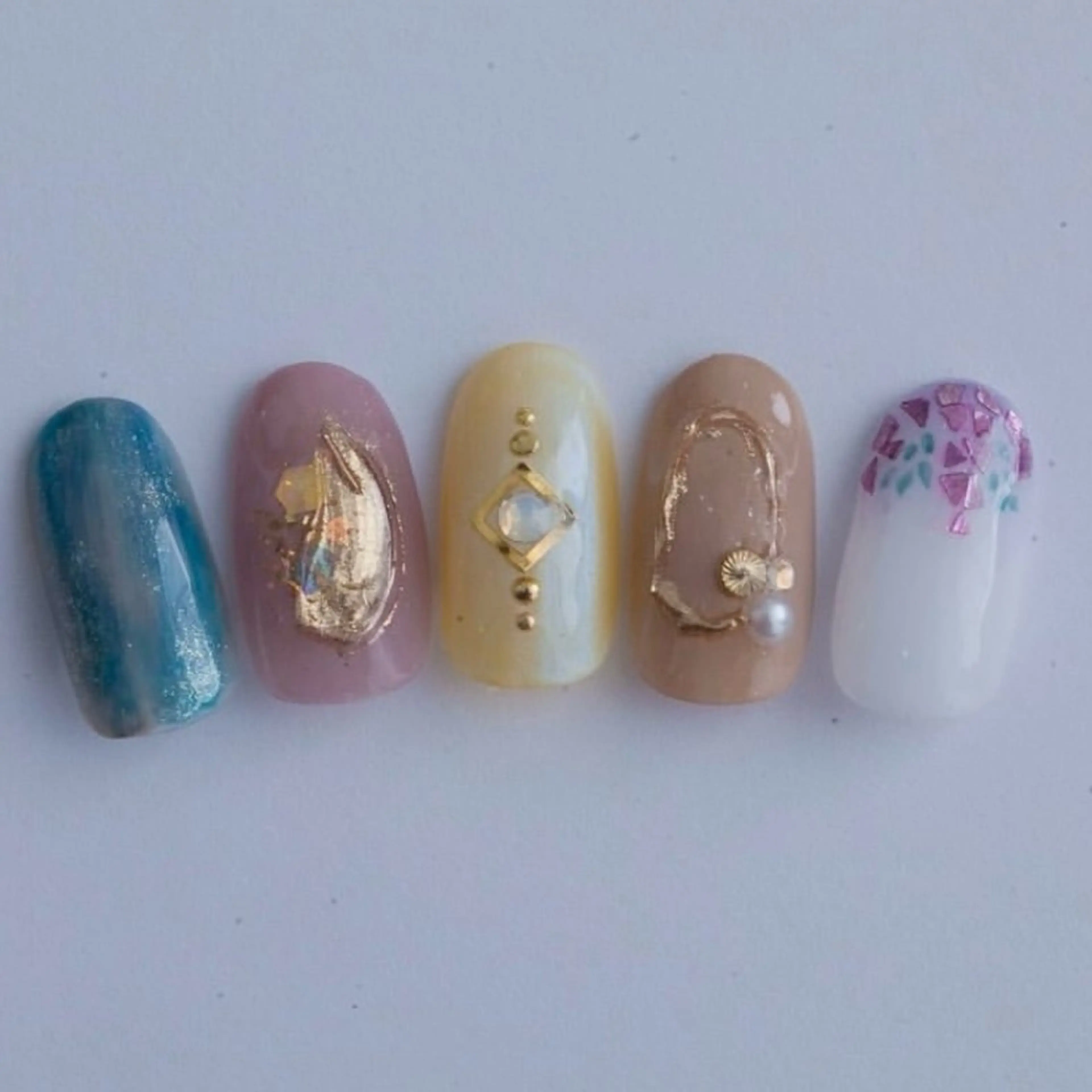 ネイル シンプルネイル Rich to 勝川店所属・Rich to 宮里のネイルデザイン