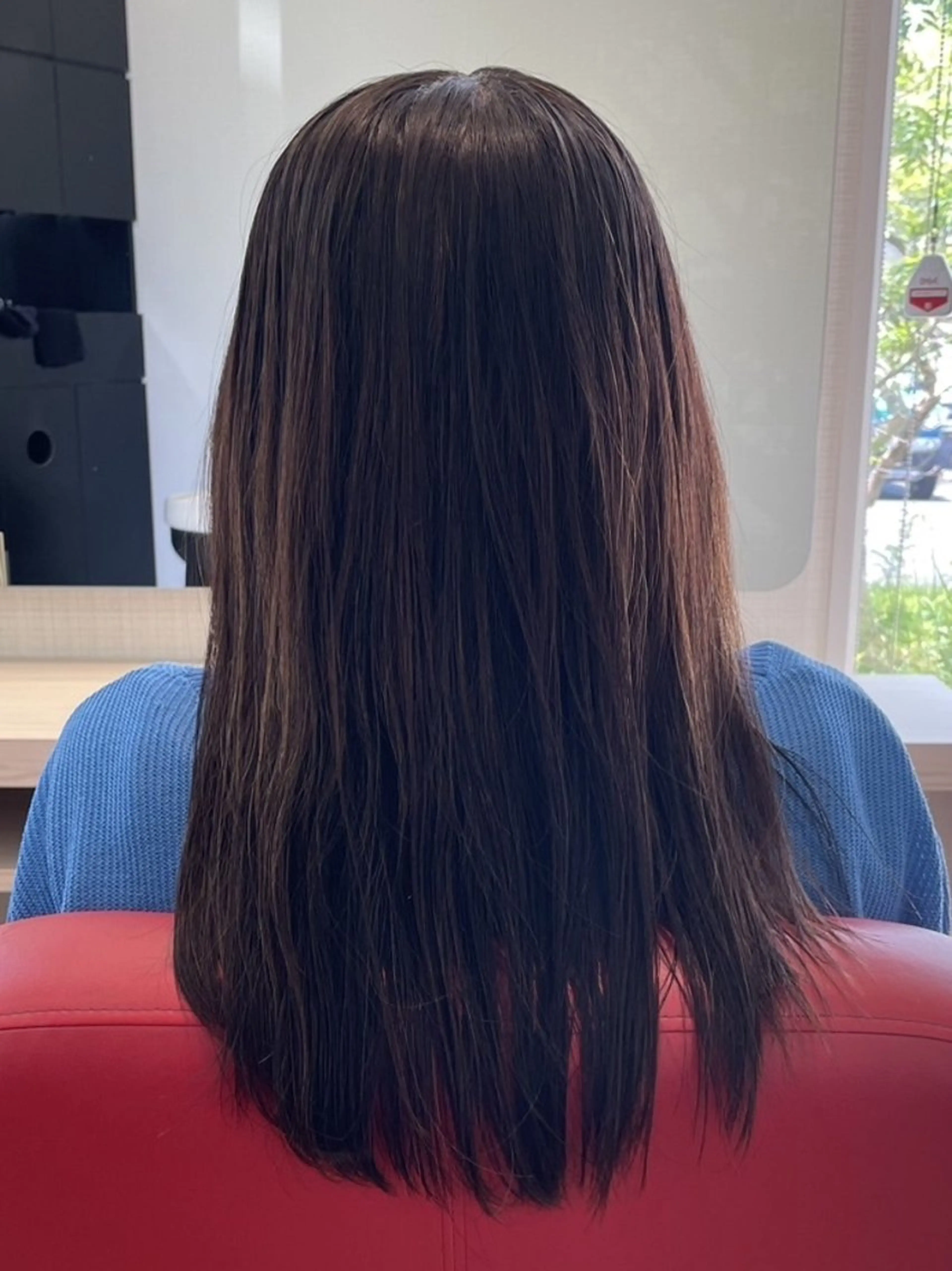 暗い色プラス⤵️全体カラーの写真