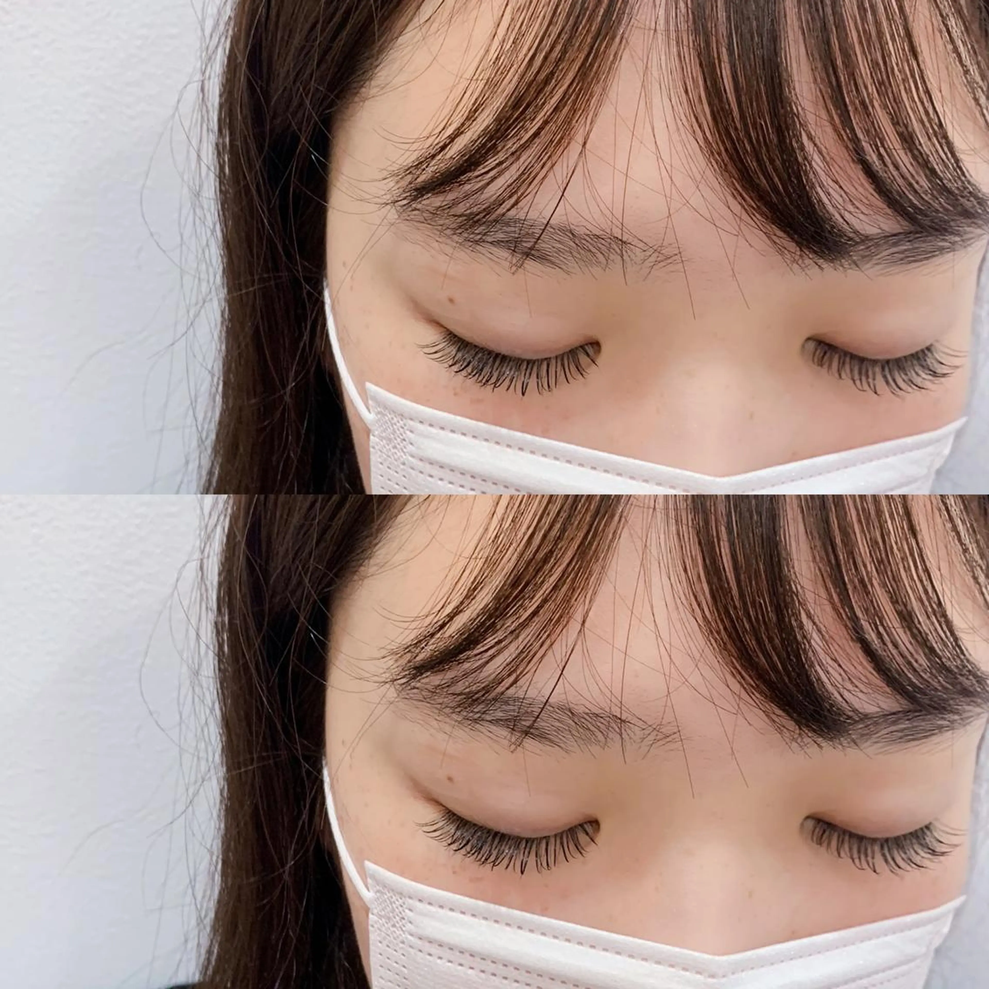 マツエク・マツパ Cカール フラットラッシュ ナチュラル マツエク Himmel所属・Himmel  / CHISATO🎀の眉毛・アイブロウイメージ