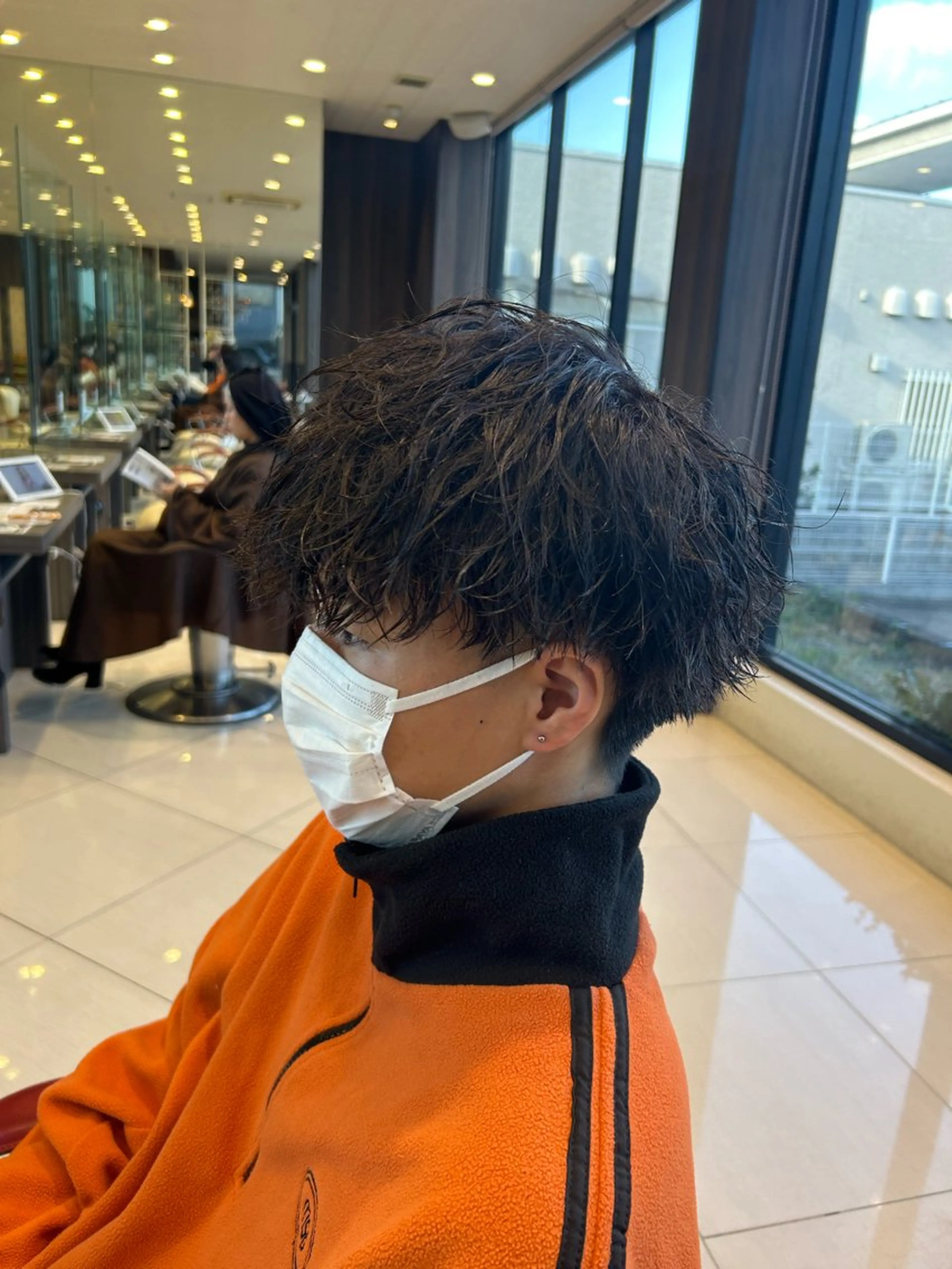 ショート パーマ メンズ メンズ専門 米山諒✂️のヘアスタイル