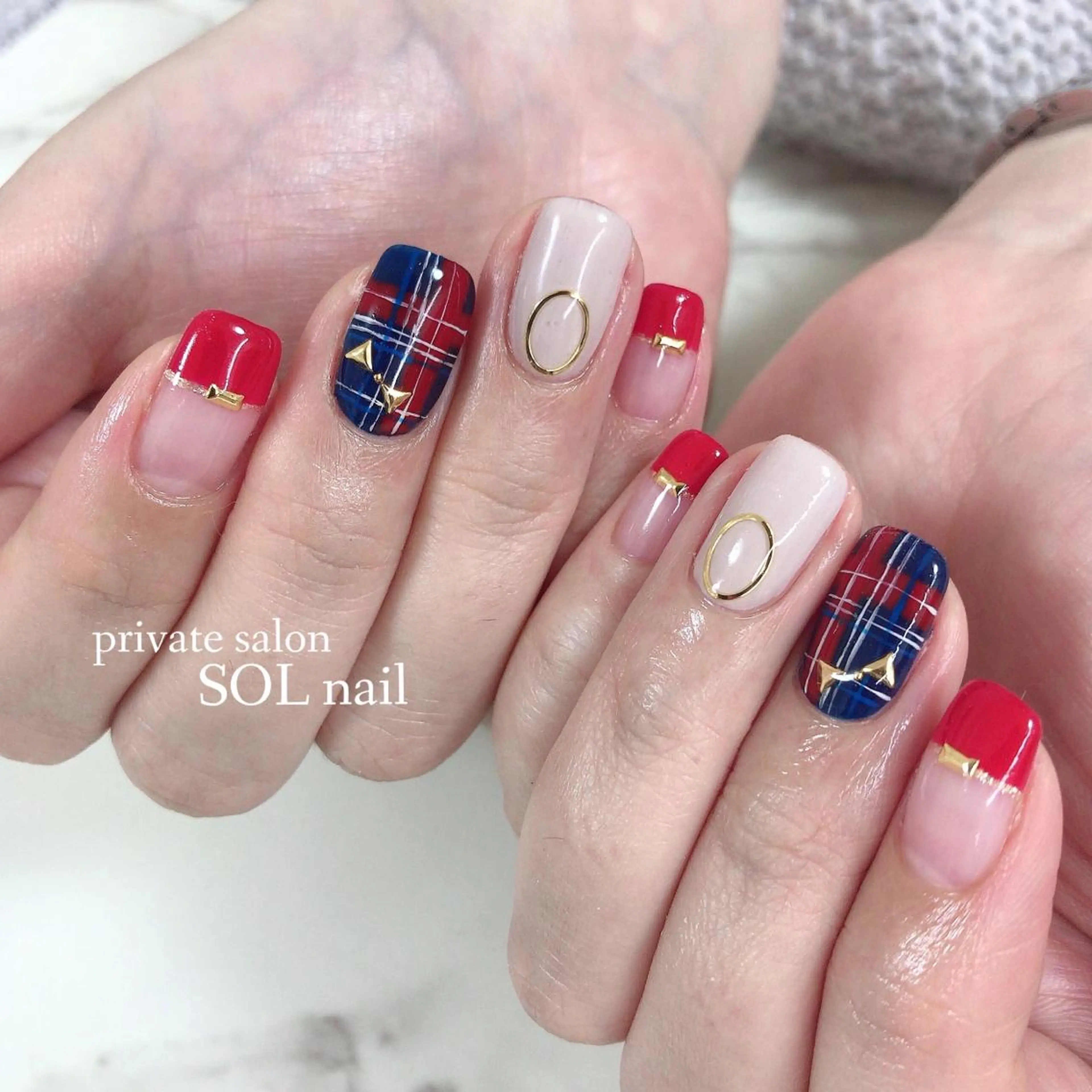 ネイル ハンドネイル SOL NAILのネイルデザイン