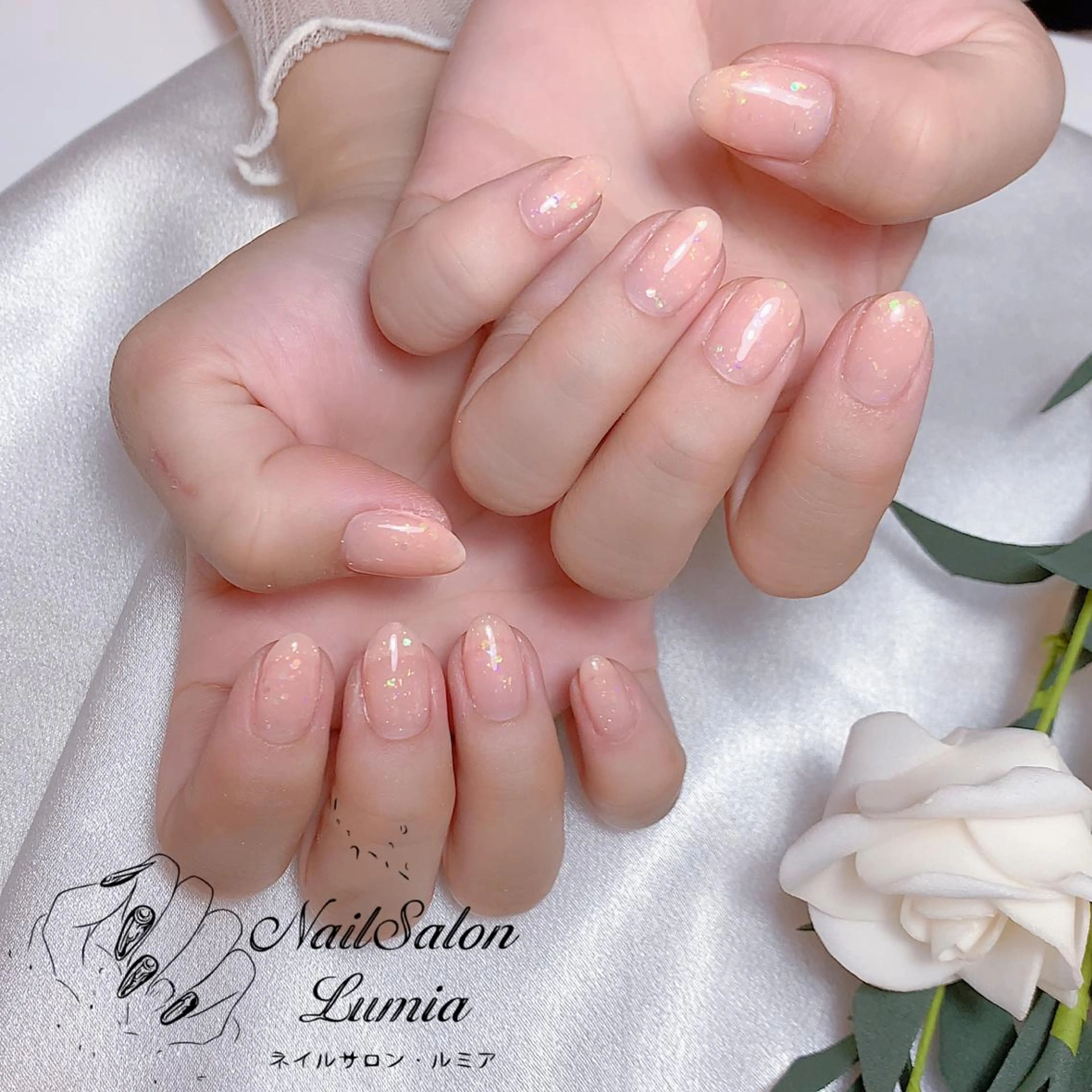 ネイル ハンドネイル ネイルサロン ルミア Lumia 店長のネイルデザイン