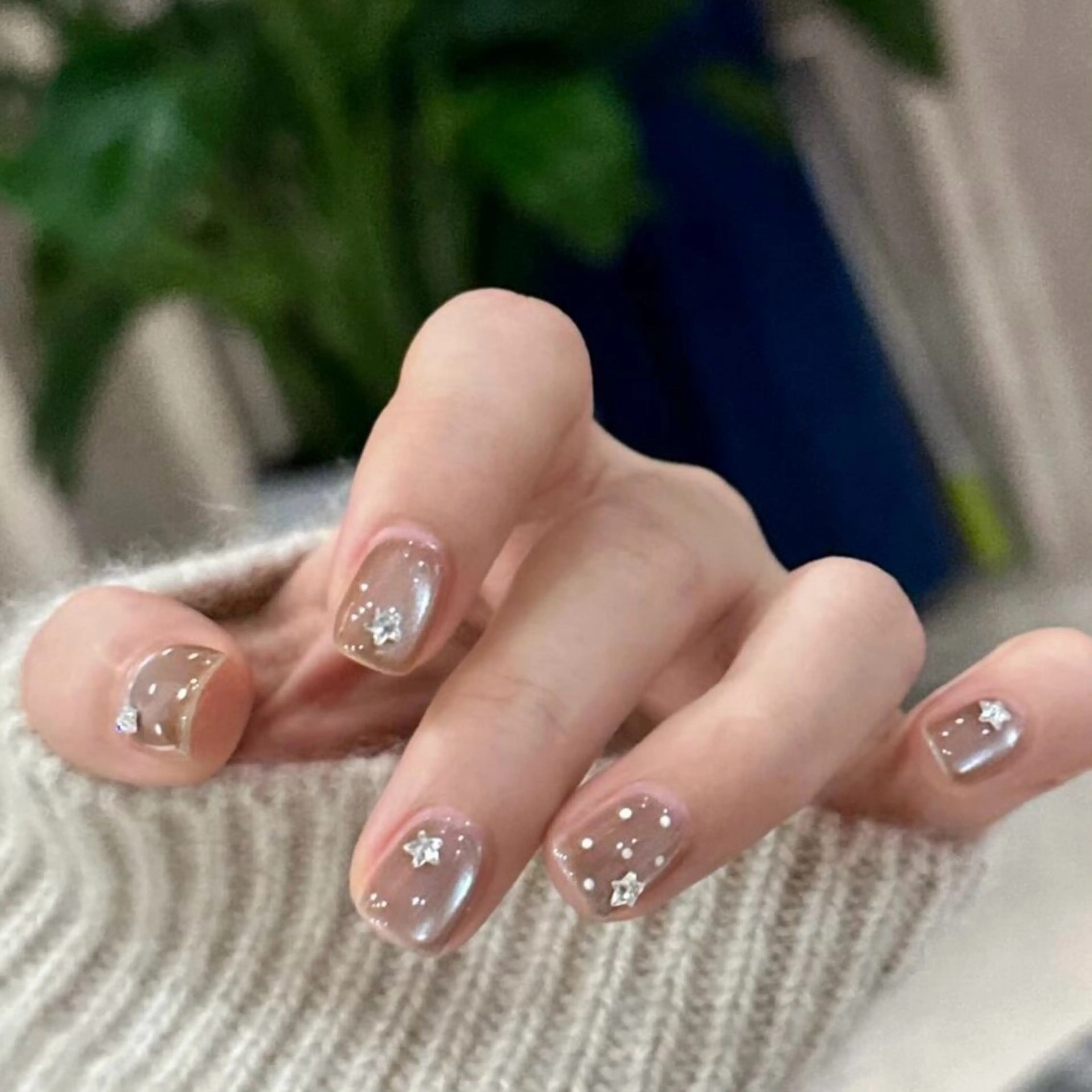 ネイル アートネイル シンプルネイル パラジェル＆フィルイン専門店 joynow【ジョイナウ】所属・ネイリスト ミクのネイルデザイン