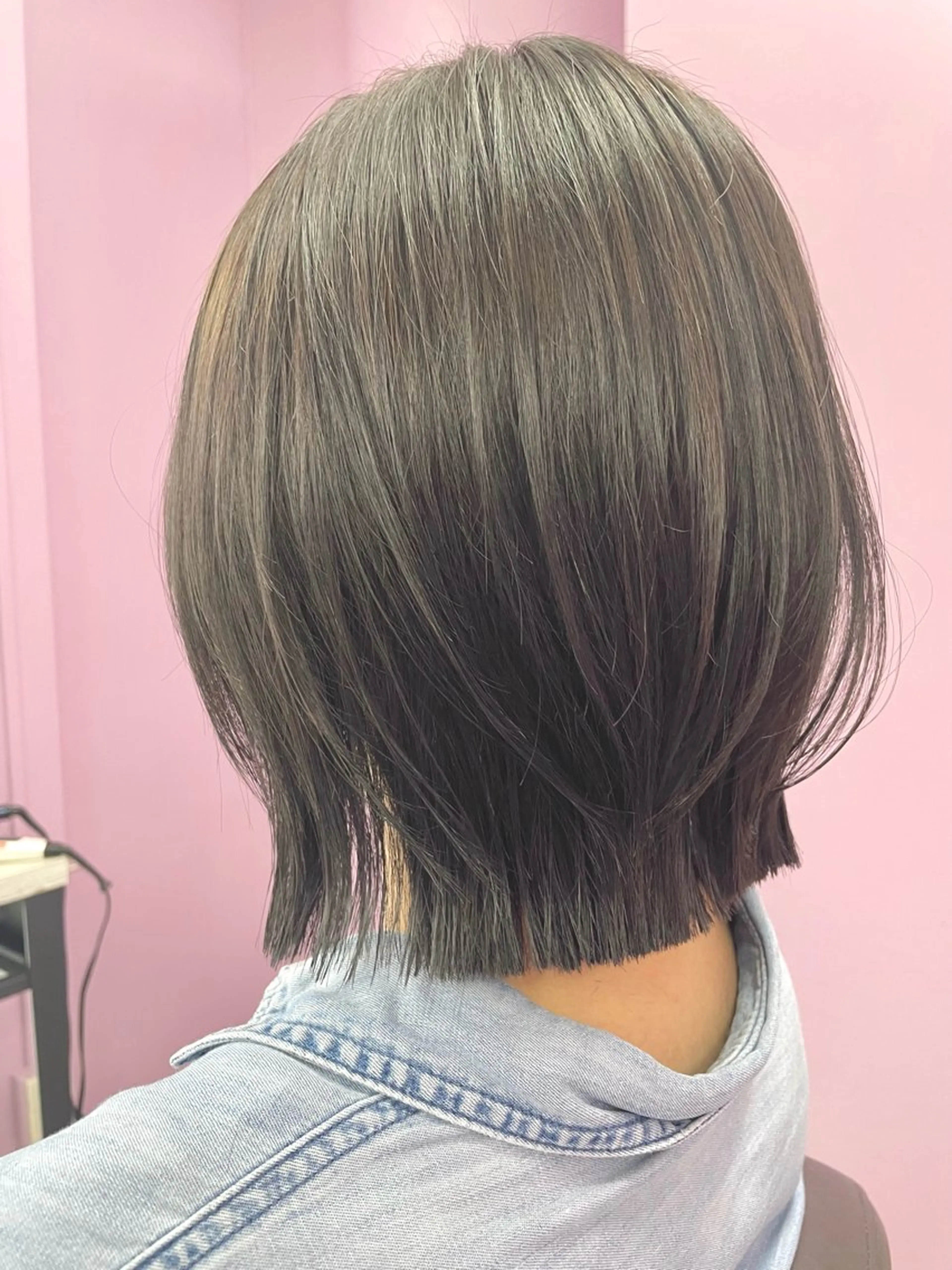 ミディアム カラー カット ヘアカラー トリートメント 高尾亮輔/ ボブ特化美容師のヘアスタイル