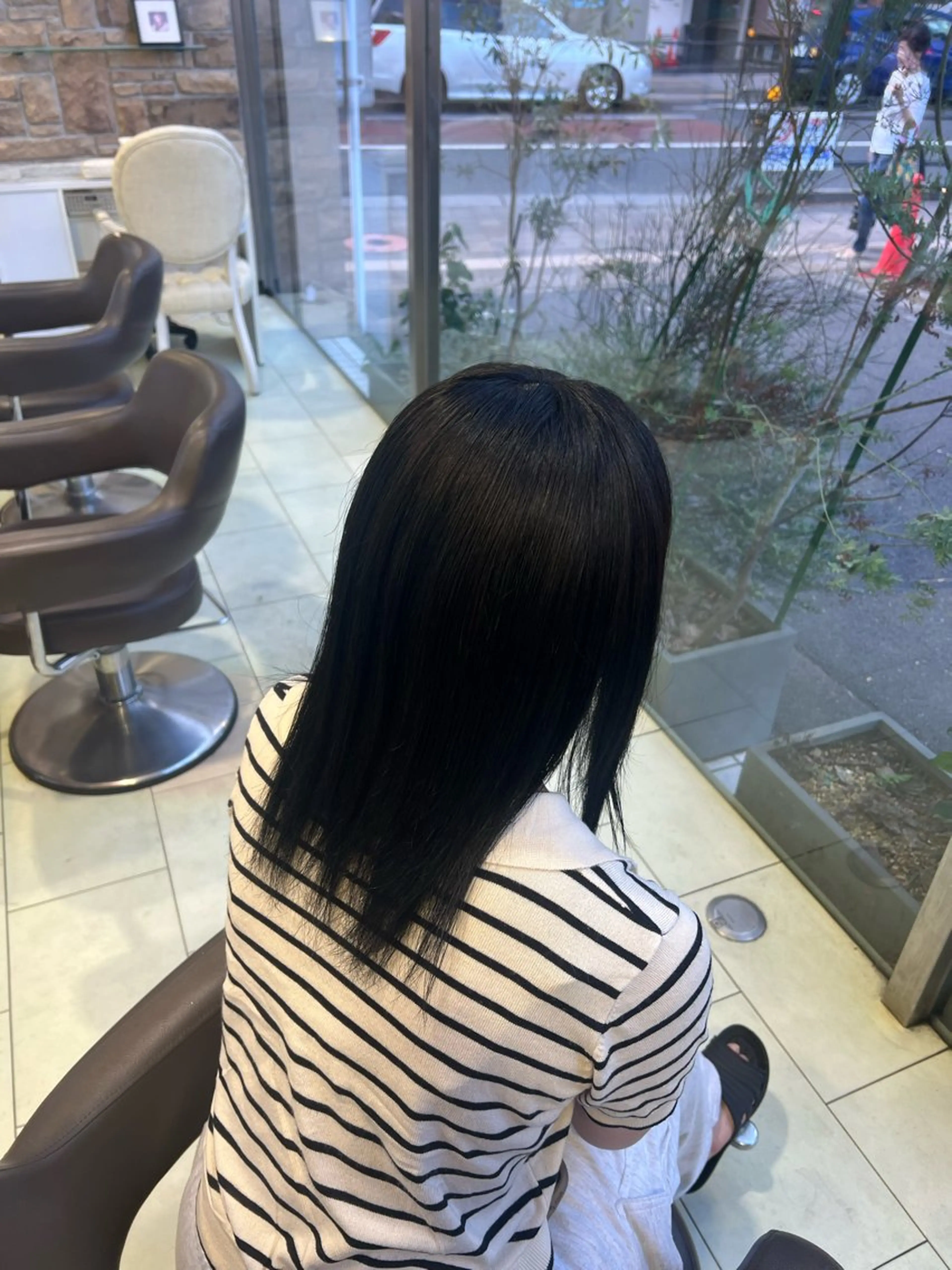 カラー ヘアカラー トリートメント 艶カラー/eye 🫧ྀི/栞のヘアスタイル