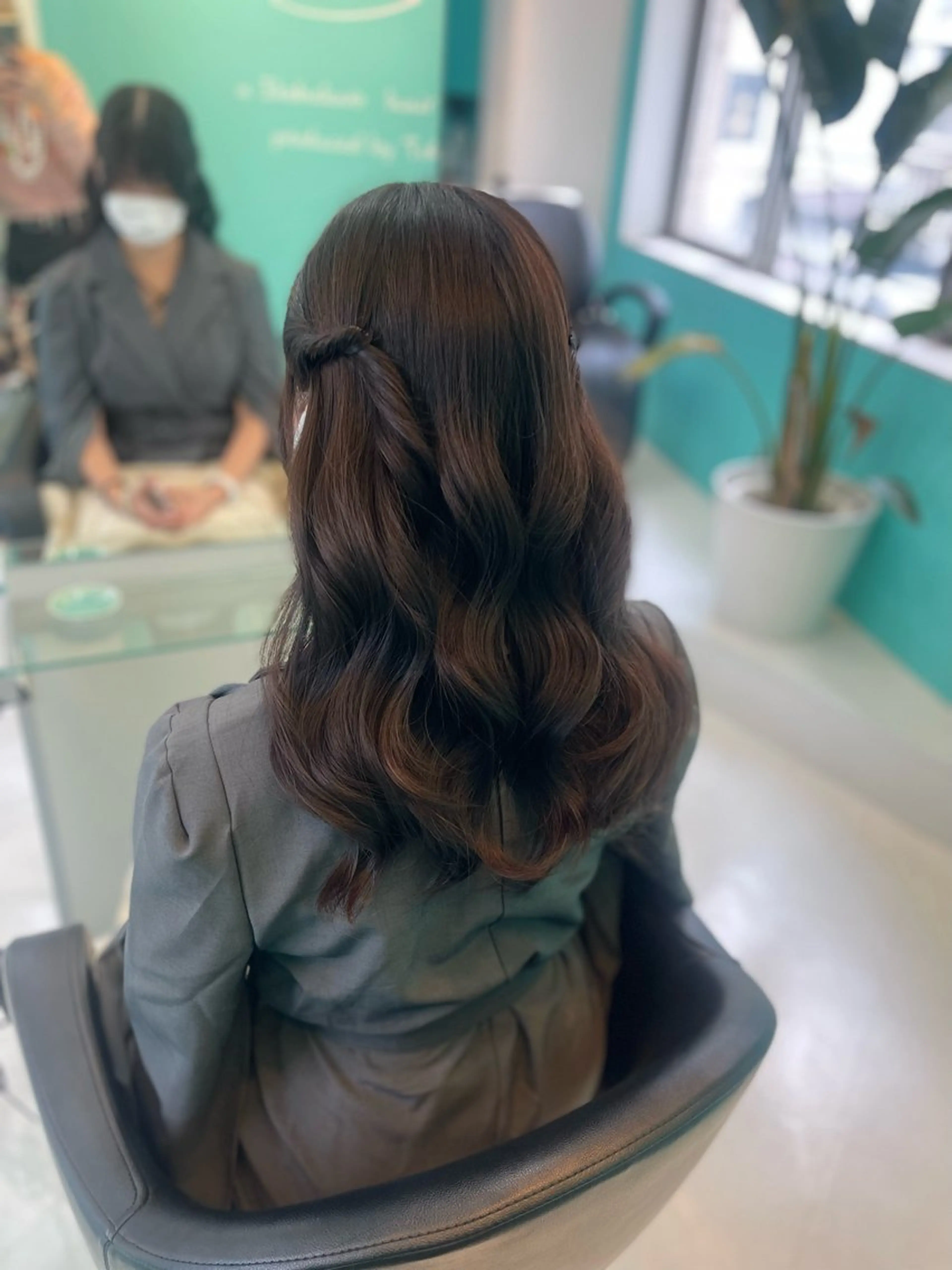 ロング ヘアアレンジ ヘアセット mana/メンズ/ ヘアセット/ブリーチのヘアスタイル