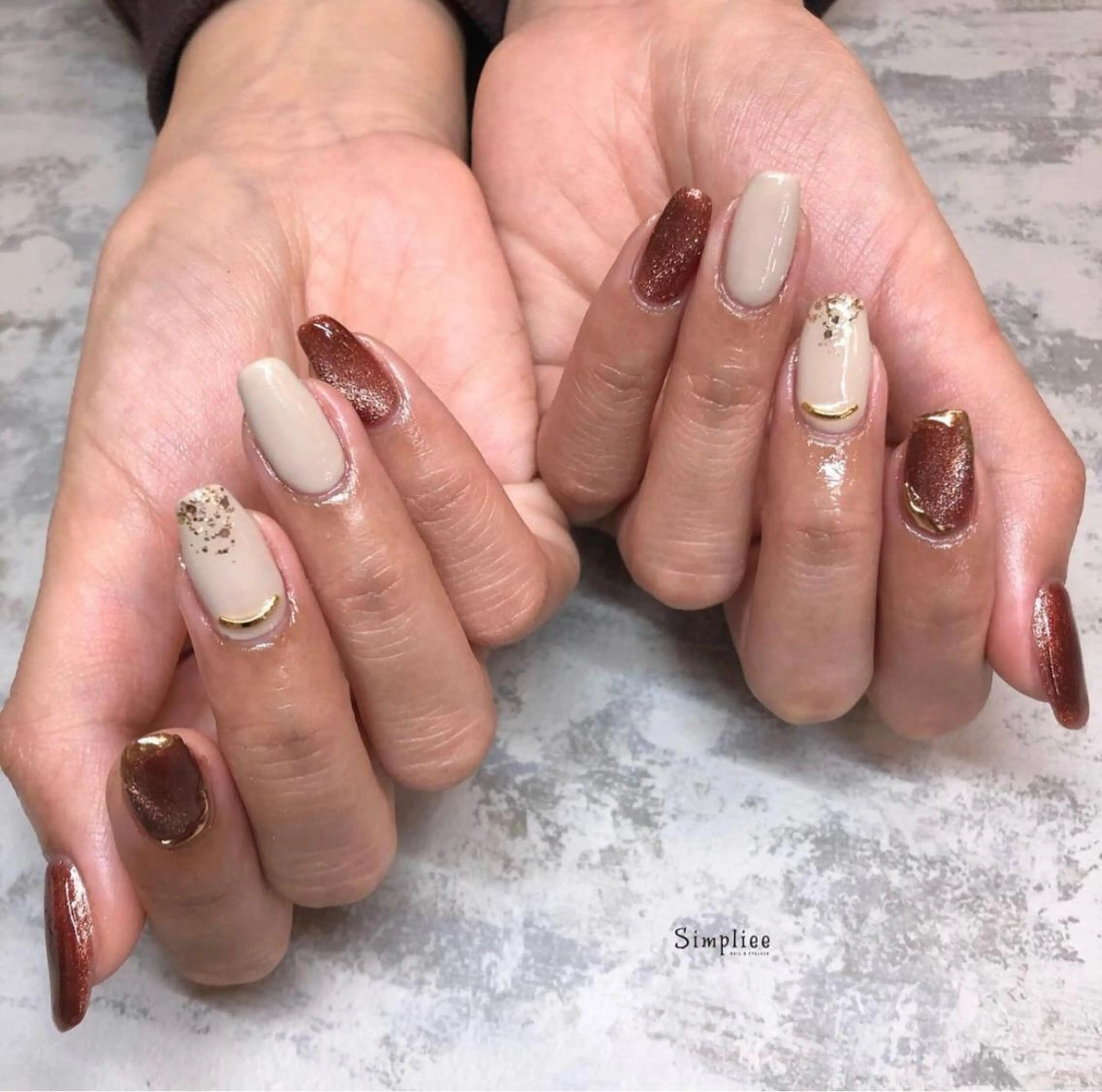 ネイル Simpliee NAIL & EYE 下北沢店 (シンプリー)所属・la.lieto/ arisaのネイルデザイン