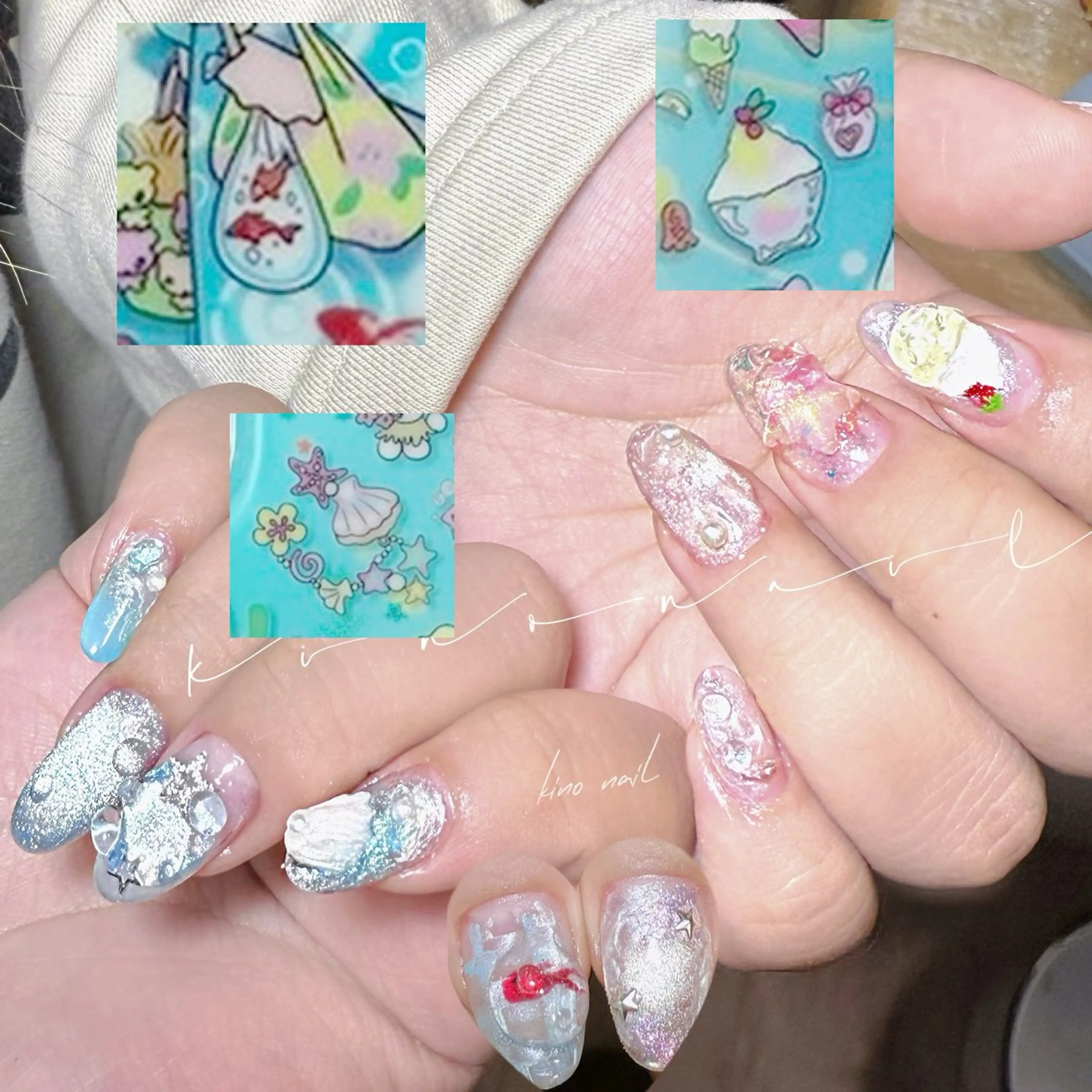 ネイル LI XINLUのネイルデザイン