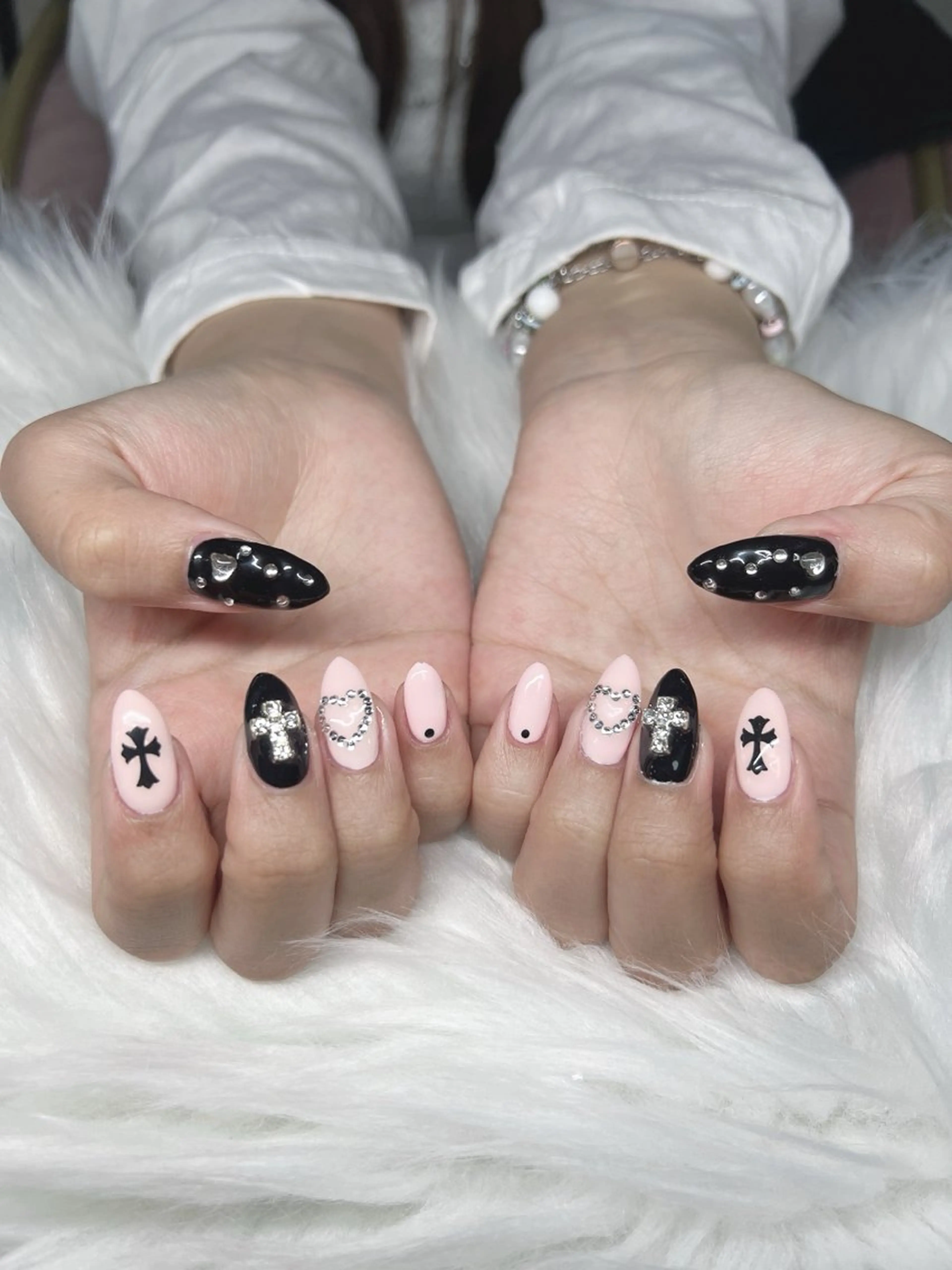 ネイル ハンドネイル Lee Nails チップ長さだし専門店のネイルデザイン