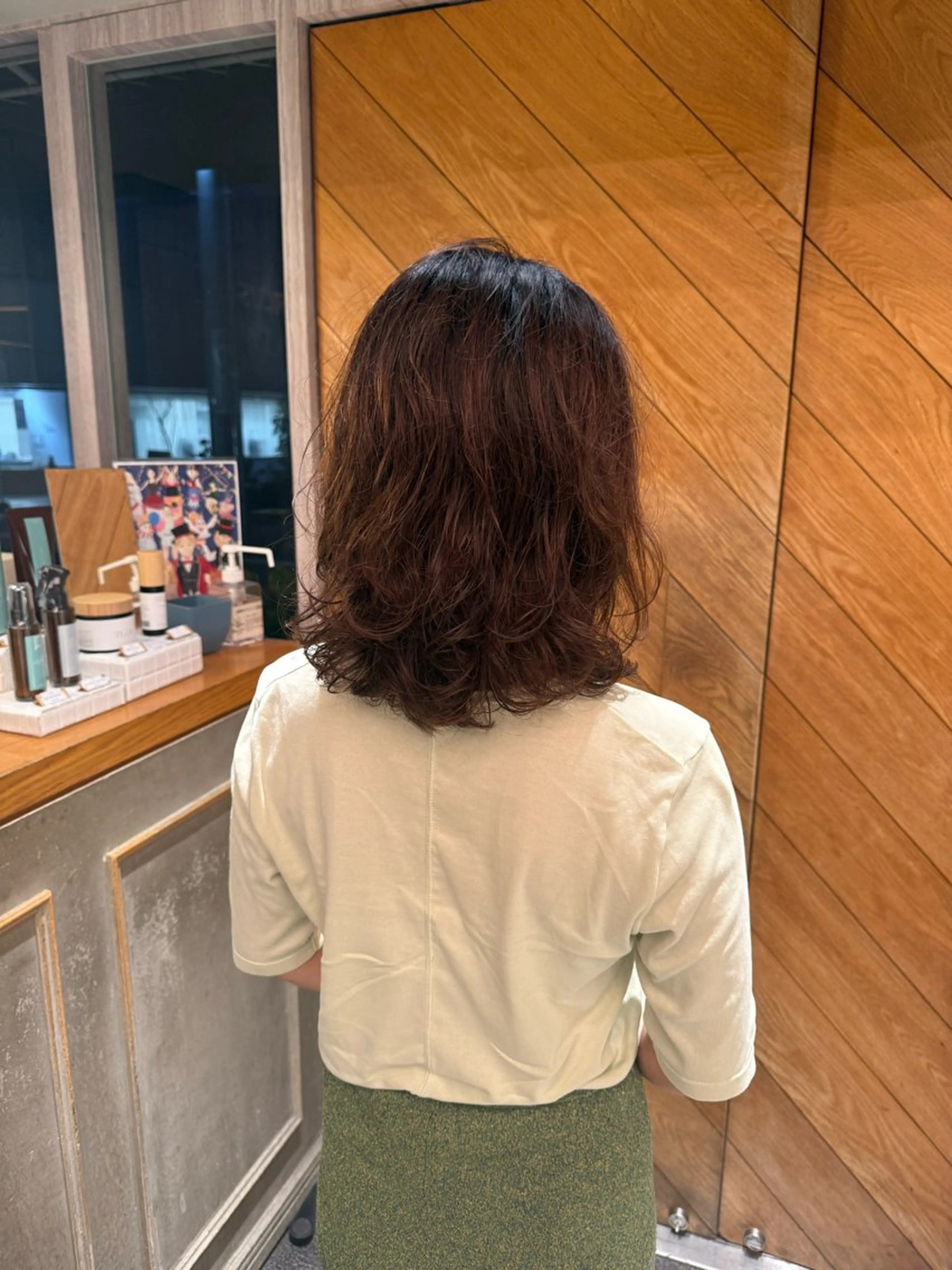 朝のセット楽になります‼️内巻きパーマ🌀【カット+パーマ+シャンプーブロー+トリートメント🧴】の写真