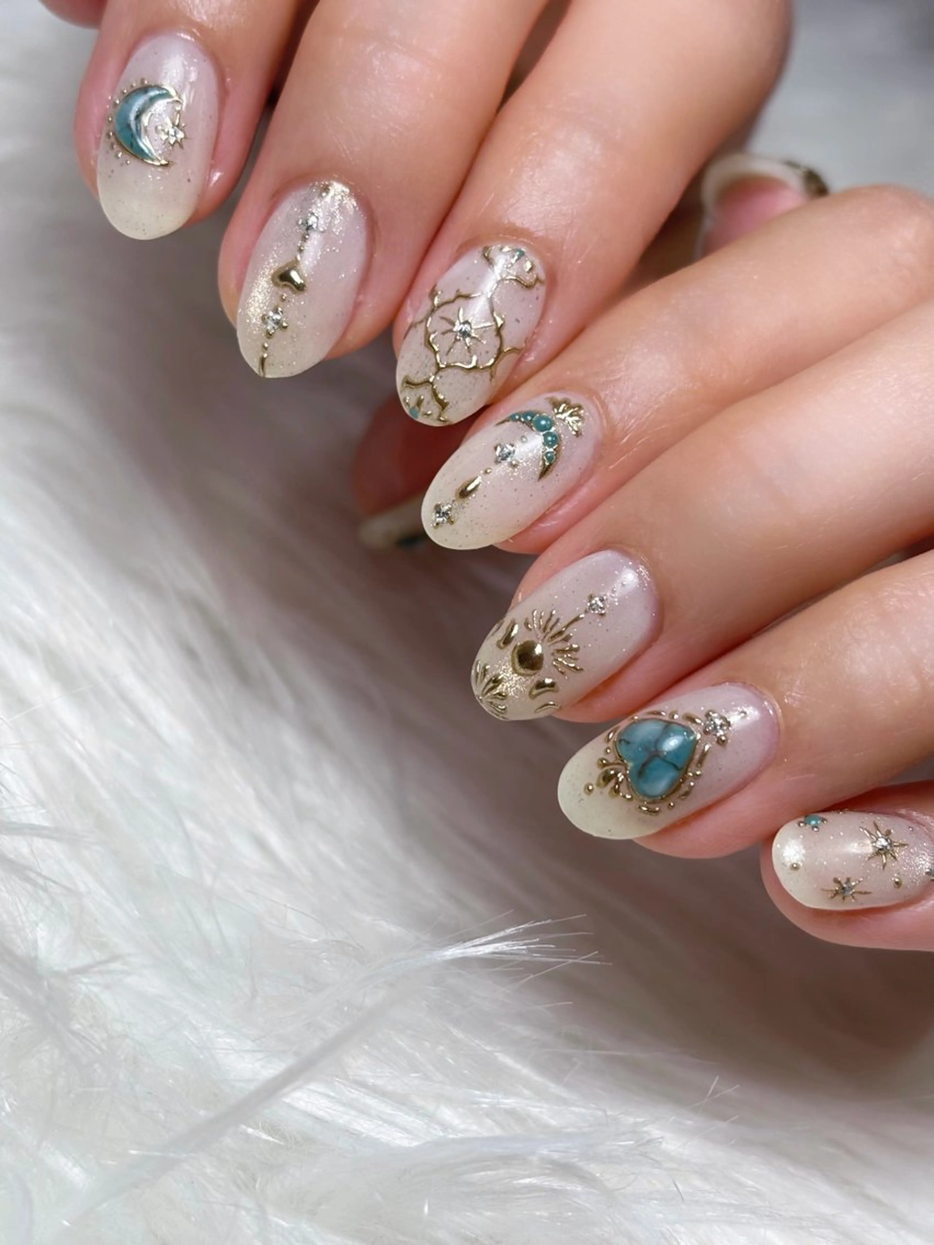 ネイル アートネイル ハンドネイル Nailsalon E's cafeのネイルデザイン