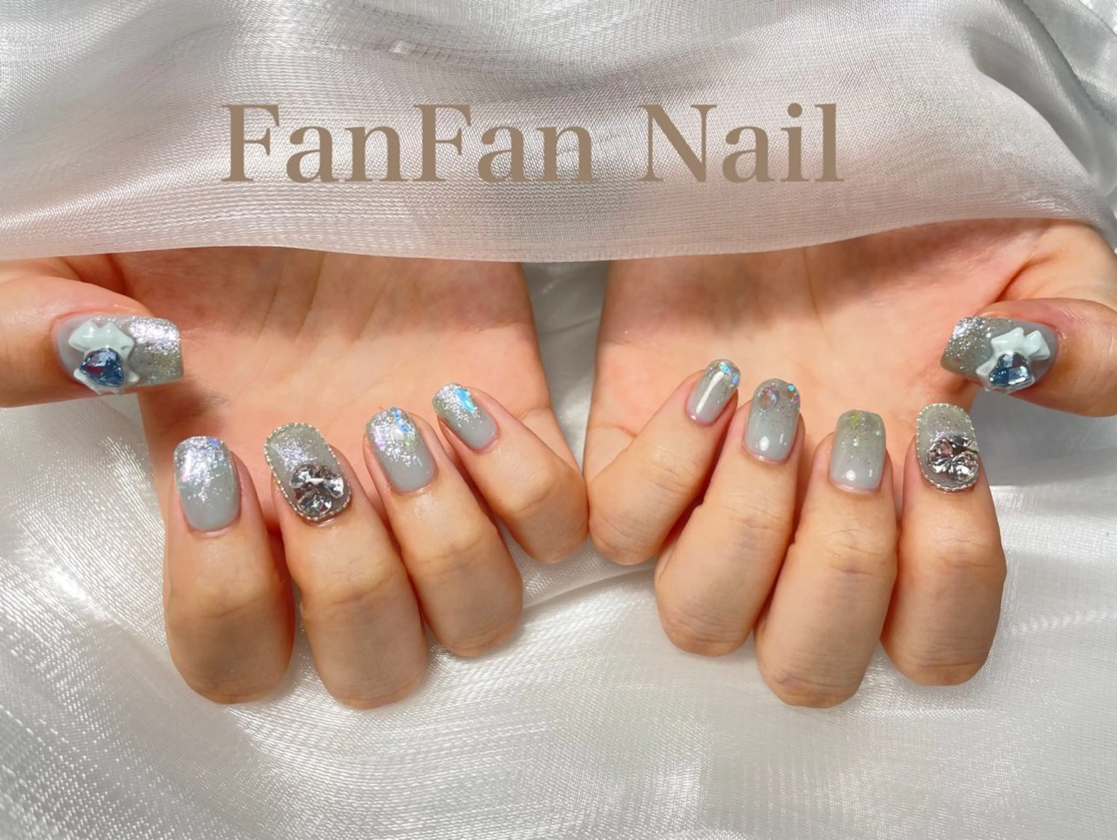 ネイル FanFan 長さ出し専門のネイルデザイン