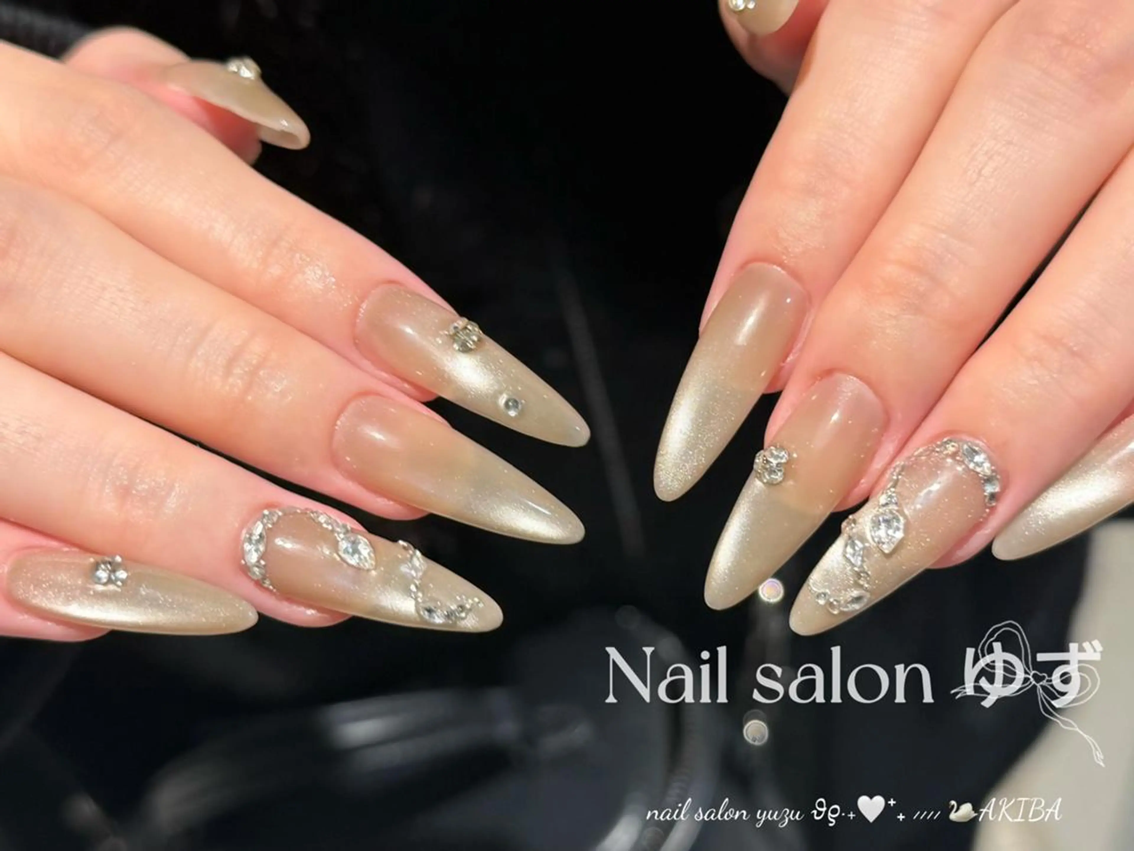 ネイル ハンドネイル MAKI💚💚💚 秋葉原.のネイルデザイン