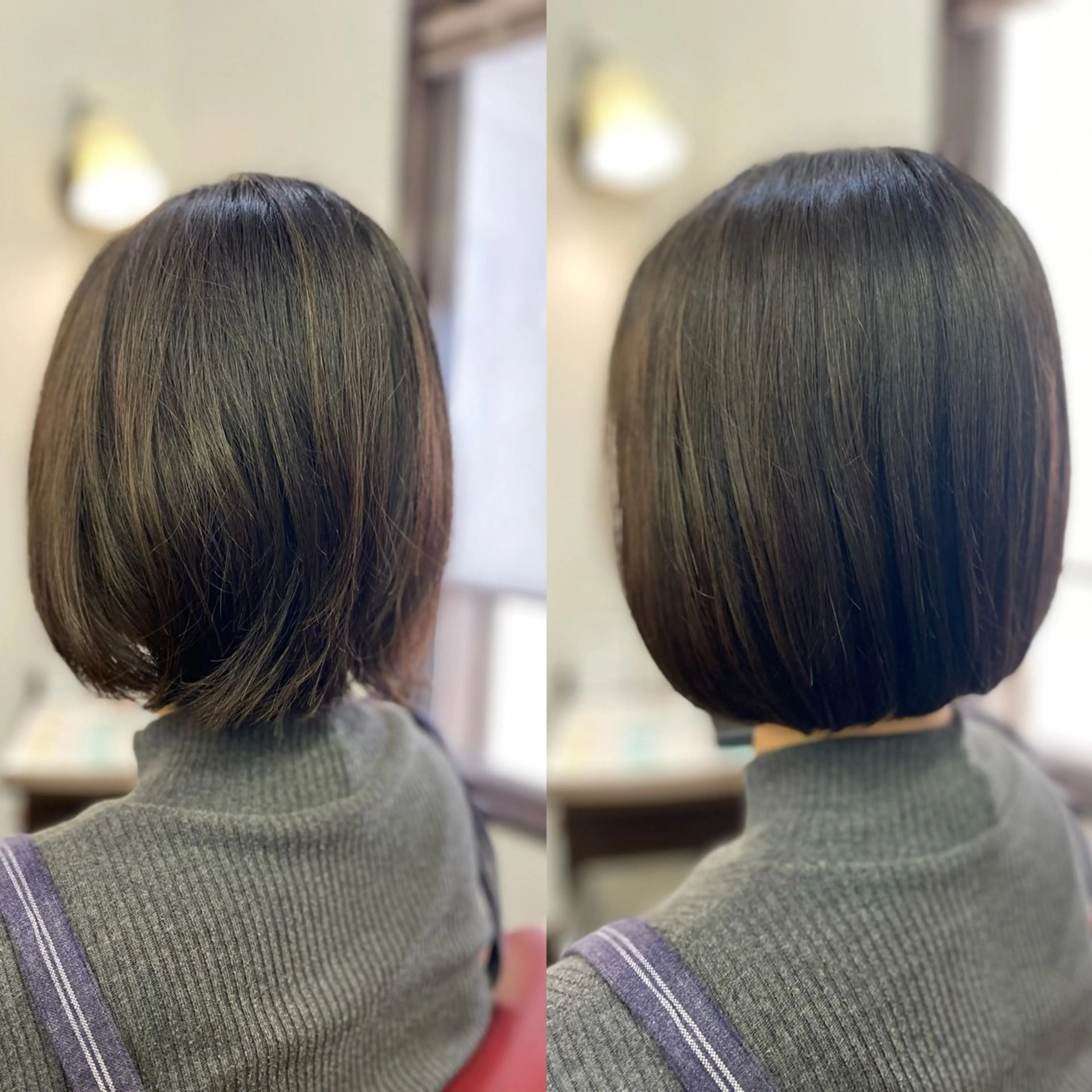 ショート エジリ ナナハのヘアスタイル