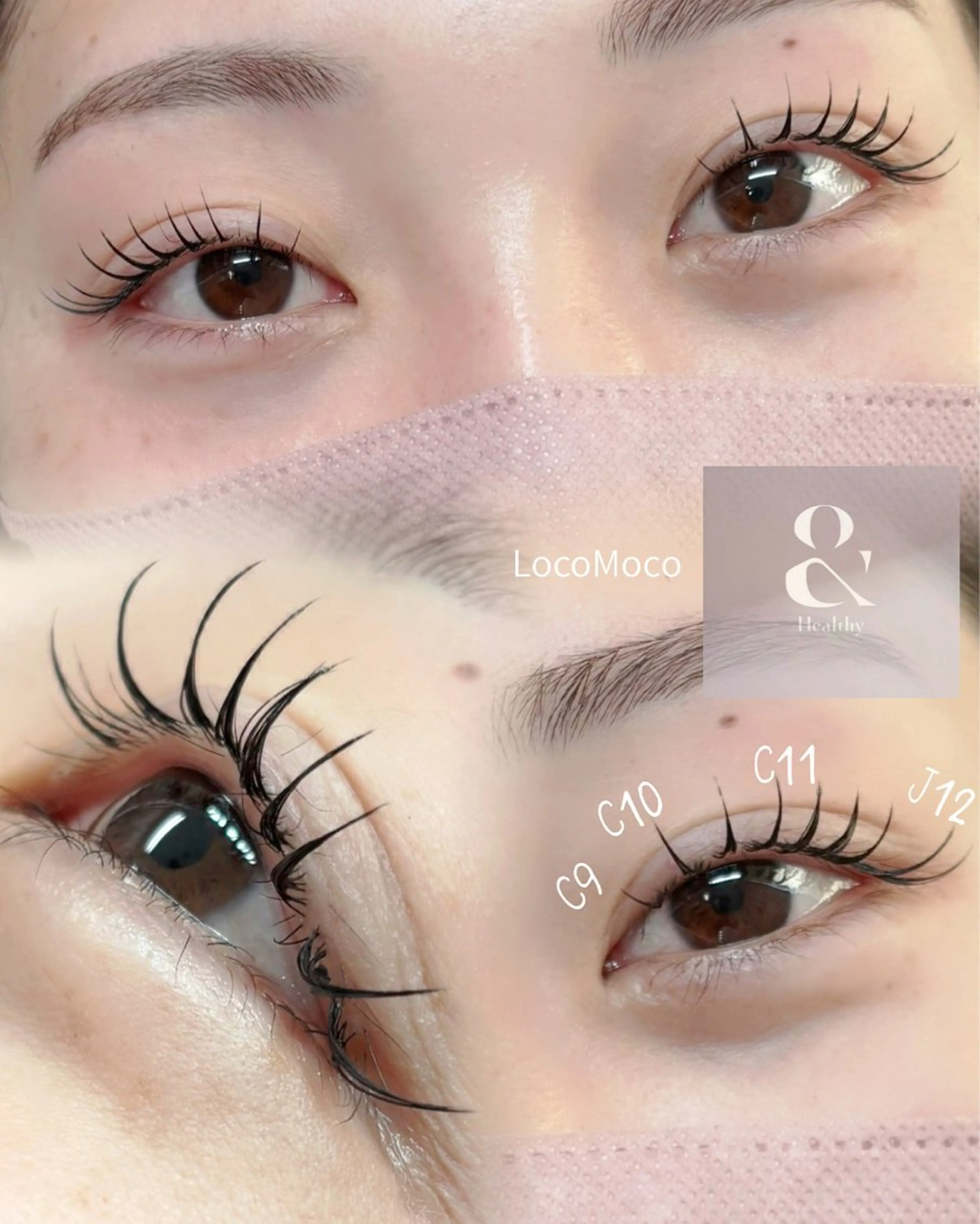 マツエク・マツパ LocoMoco 進藤のマツエク・マツパデザイン